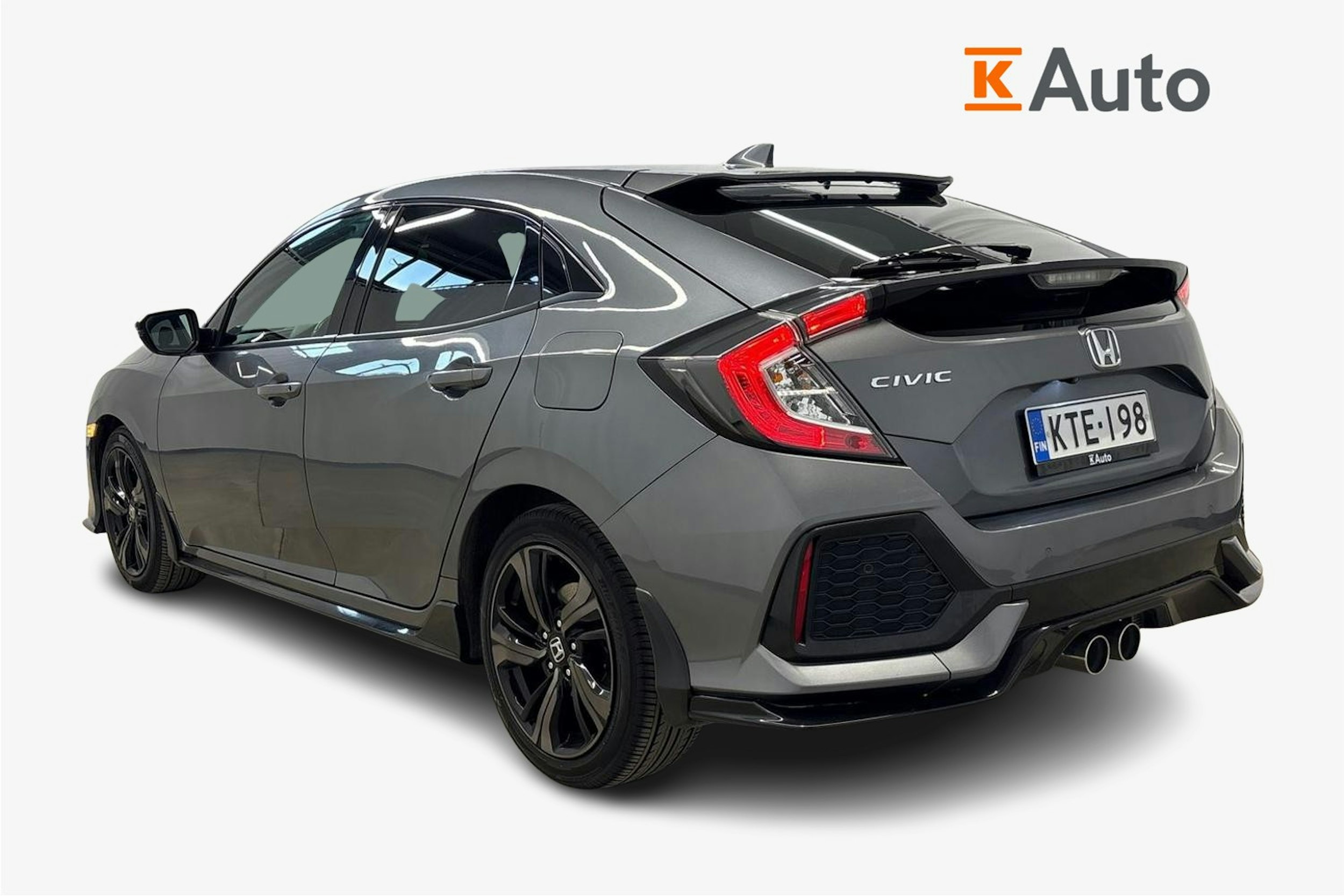 harmaa Honda Civic 2019 kuva 2.