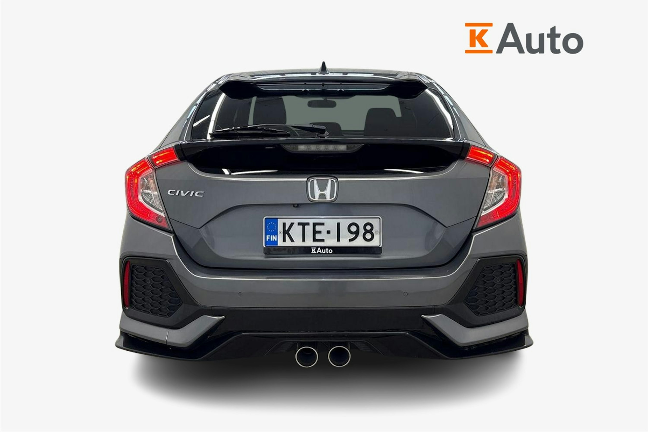 harmaa Honda Civic 2019 kuva 3.