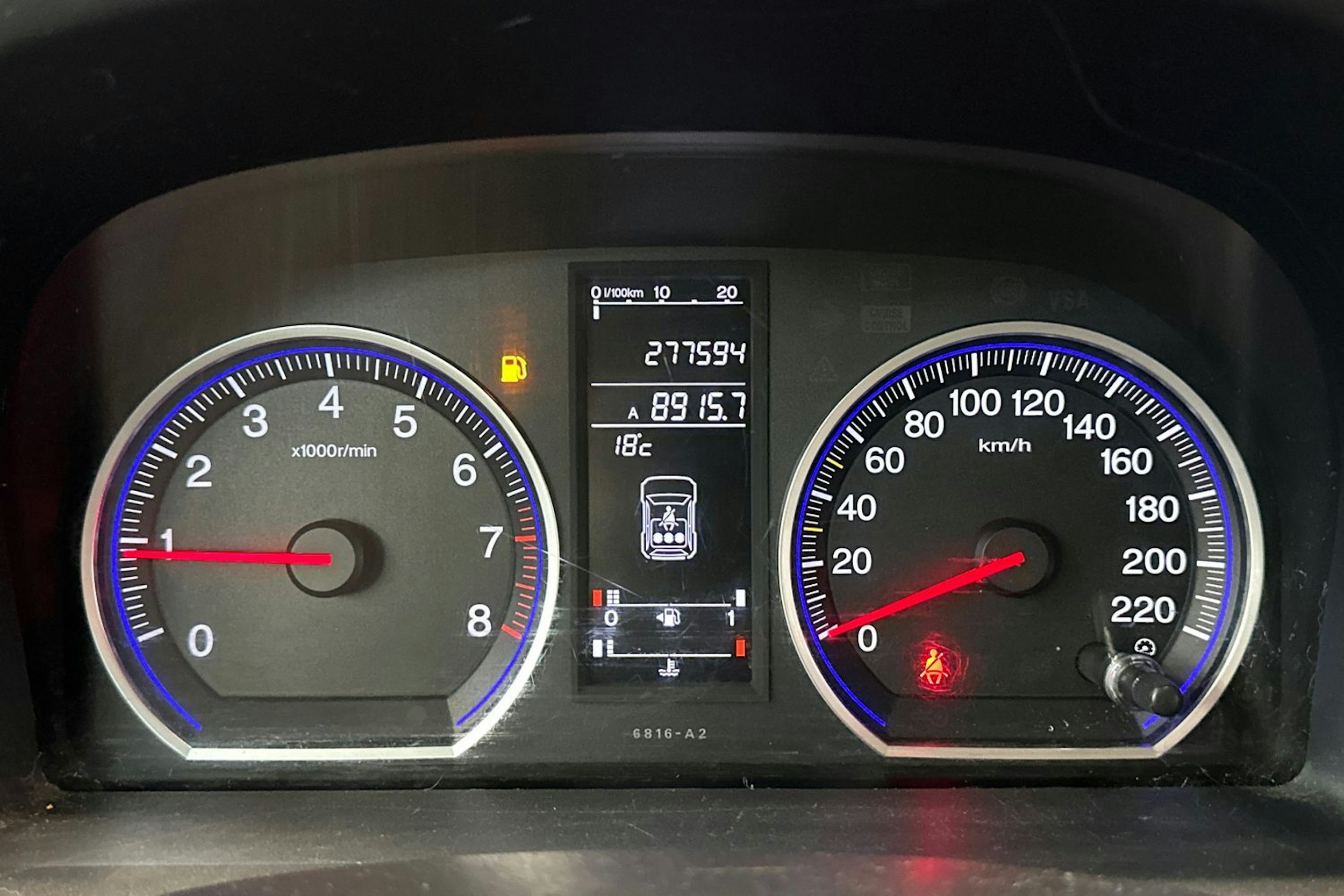 vihreä Honda CR-V 2007 kuva 16.