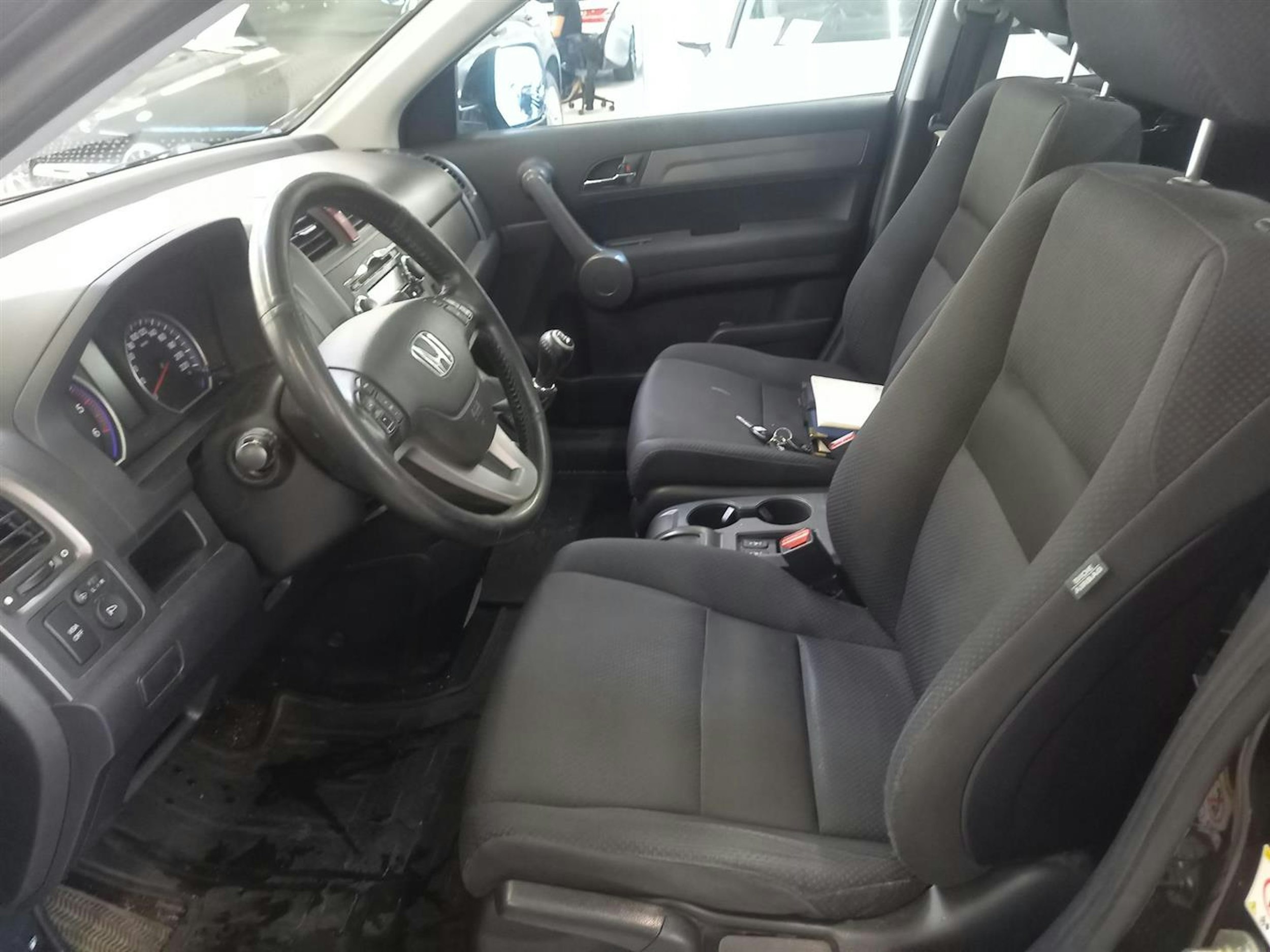 Ruskea (beige) Honda CR-V 2009 kuva 15.