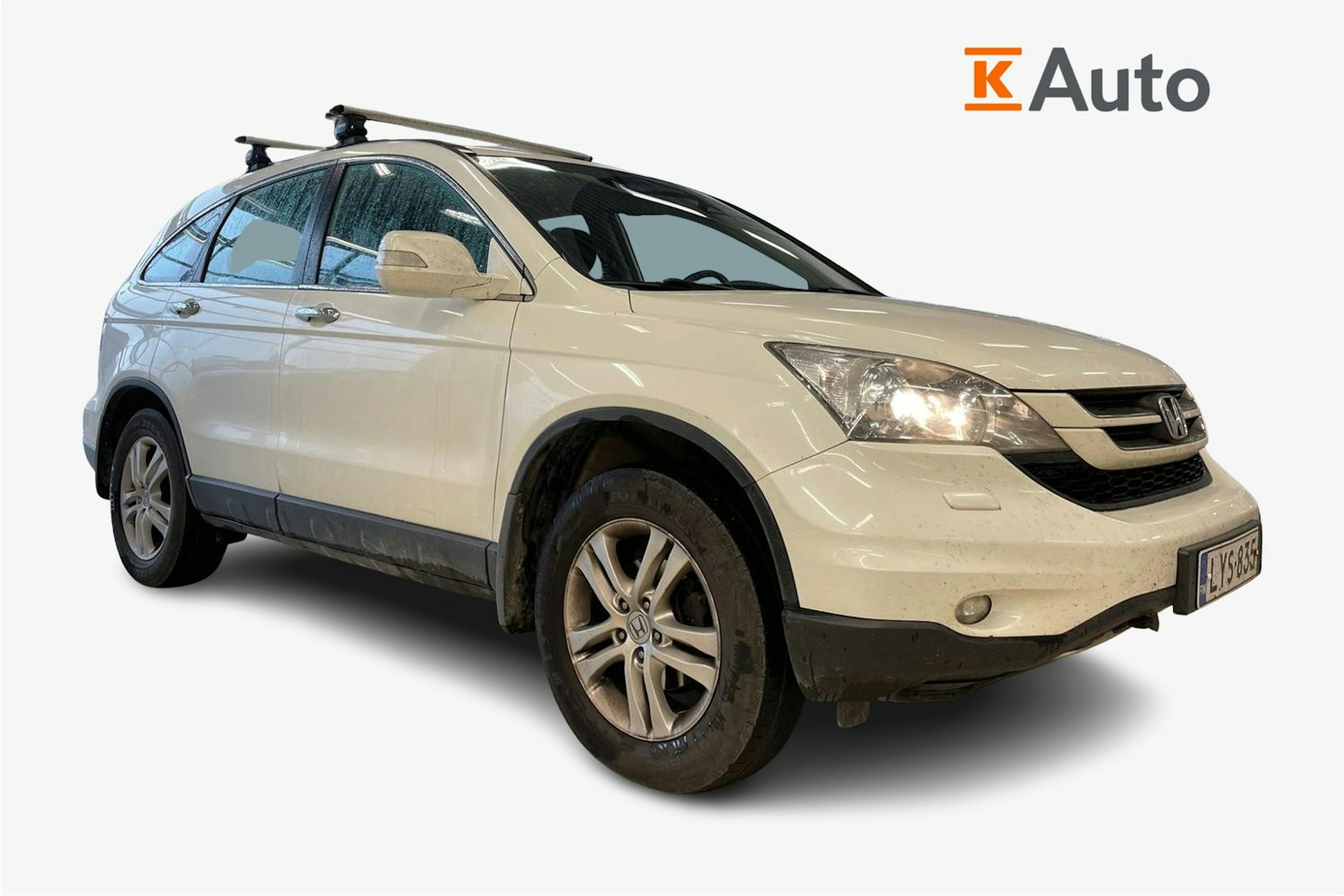 Valkoinen Honda CR-V 2010 kuva 1.