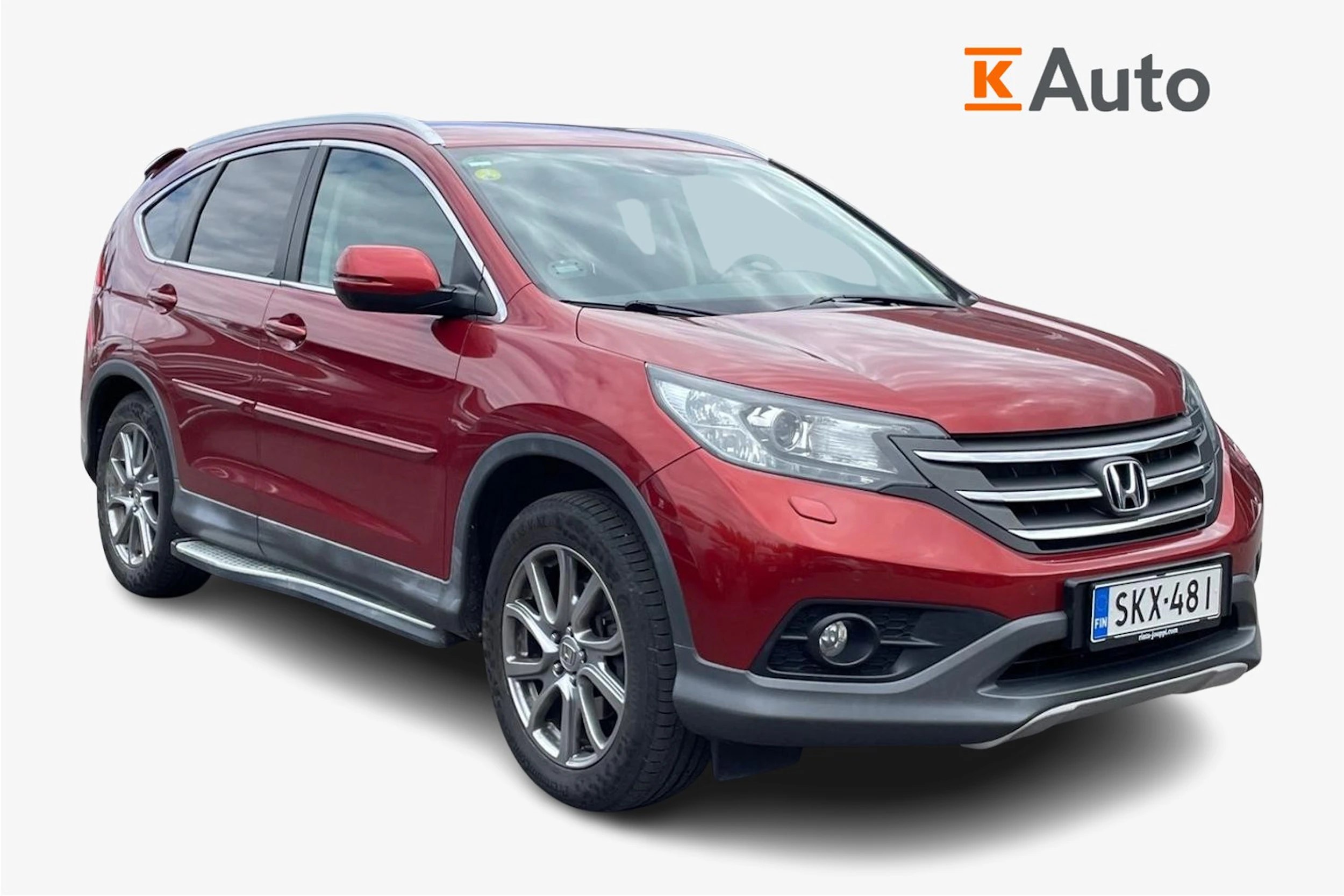 punainen Honda CR-V 2013 kuva 1.