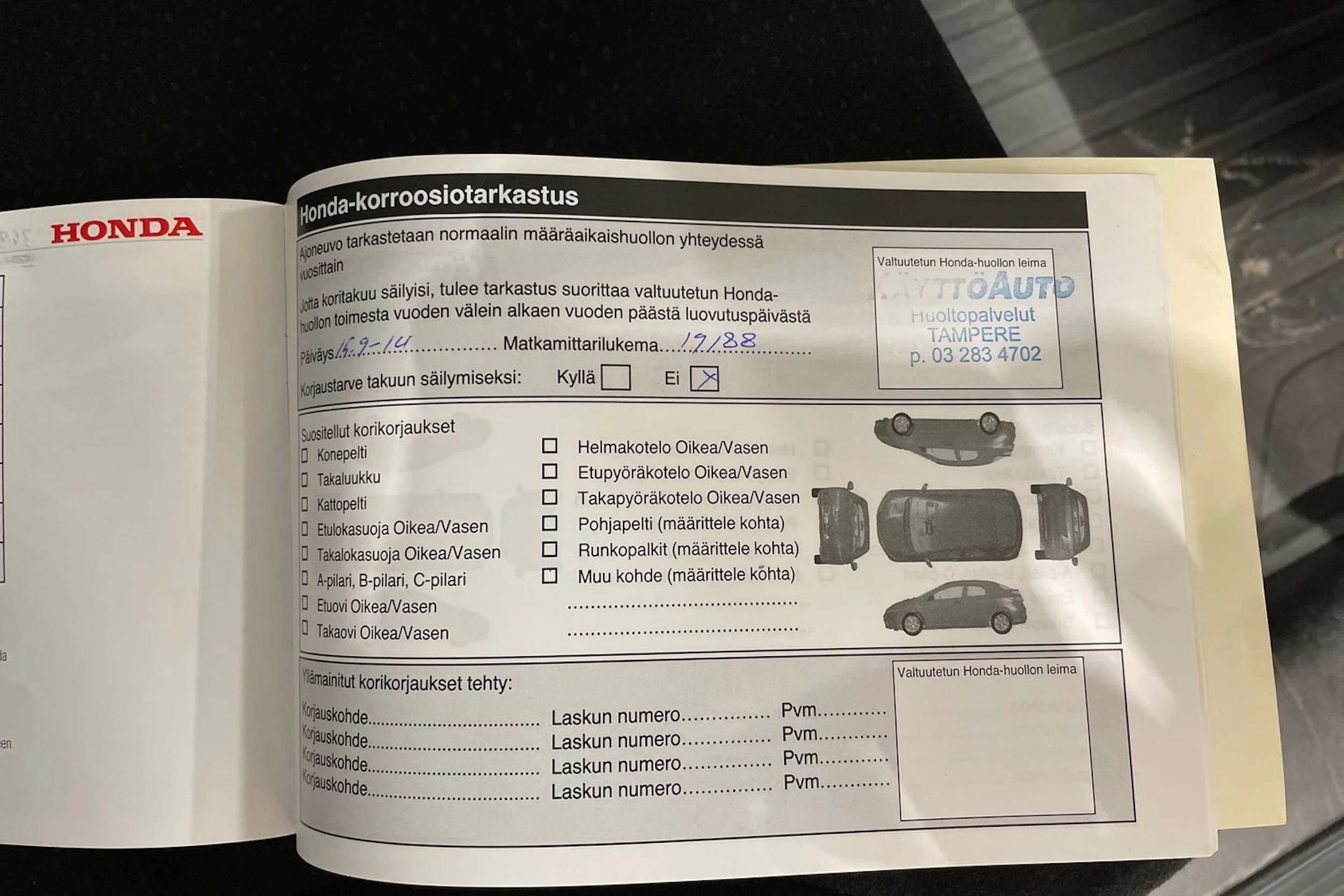 ruskea (beige) Honda CR-V 2014 kuva 22.