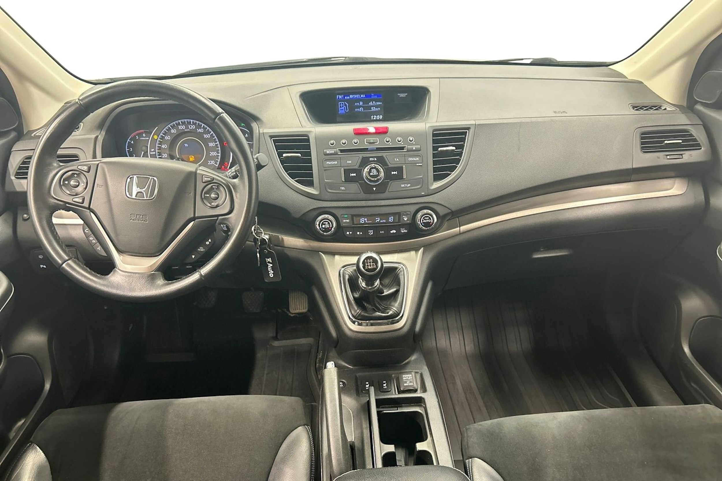 valkoinen Honda CR-V 2014 kuva 9.