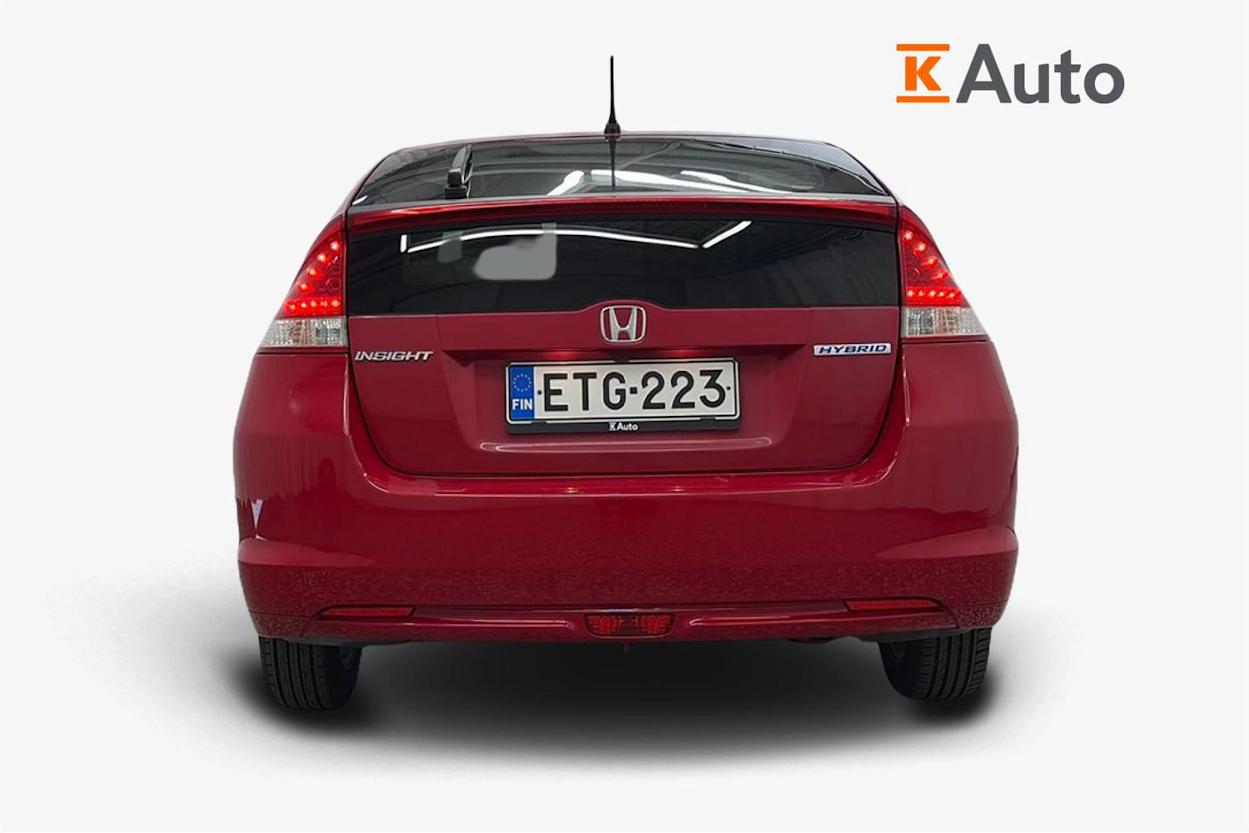 Punainen Honda Insight 2010 kuva 3.