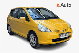 keltainen Honda Jazz 2007 kuva 1.