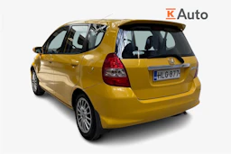 keltainen Honda Jazz 2007 kuva 3.