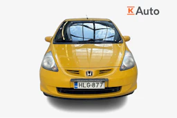 keltainen Honda Jazz 2007 kuva 5.