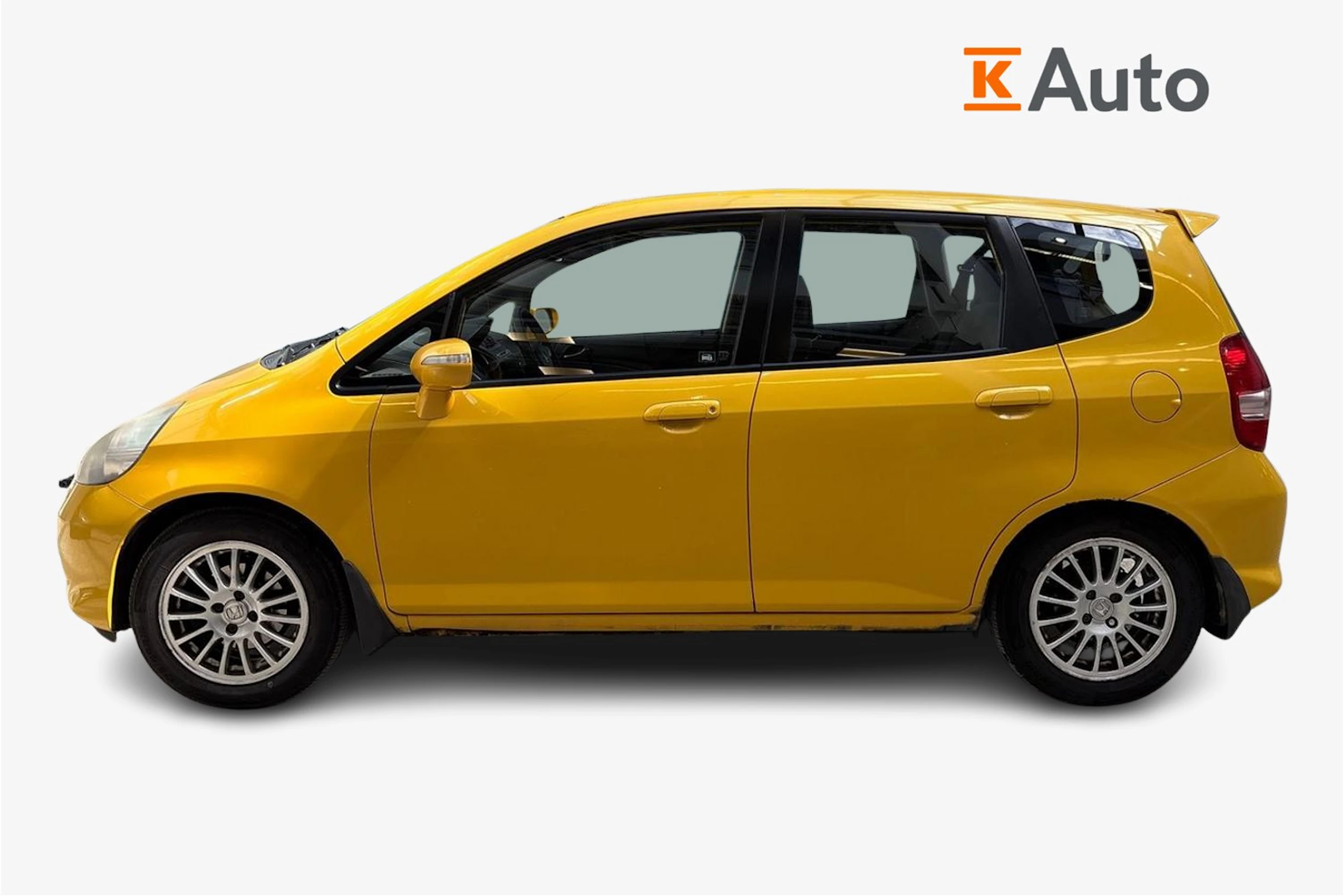 keltainen Honda Jazz 2007 kuva 7.