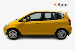 keltainen Honda Jazz 2007 kuva 7.