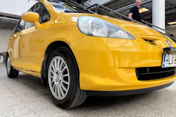 keltainen Honda Jazz 2007 kuva 18.