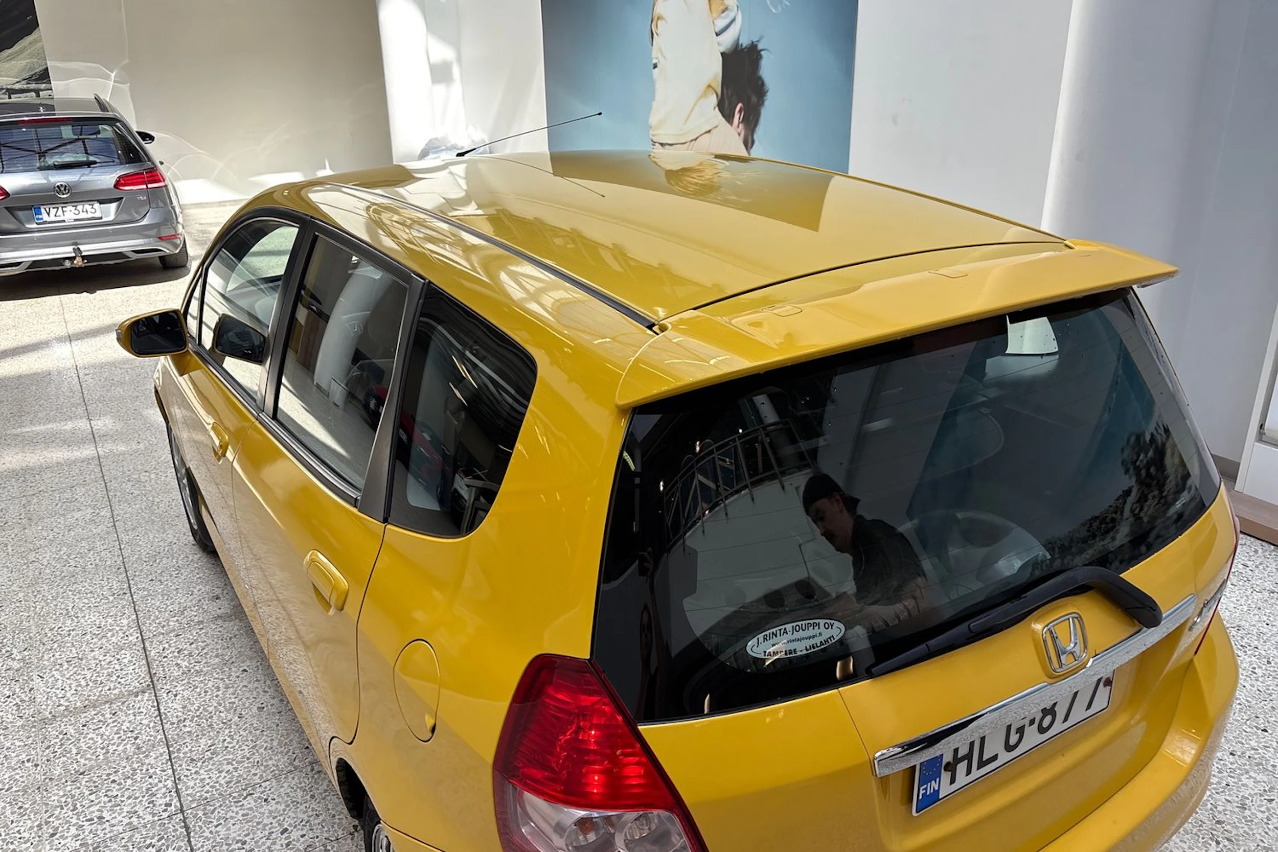 keltainen Honda Jazz 2007 kuva 21.