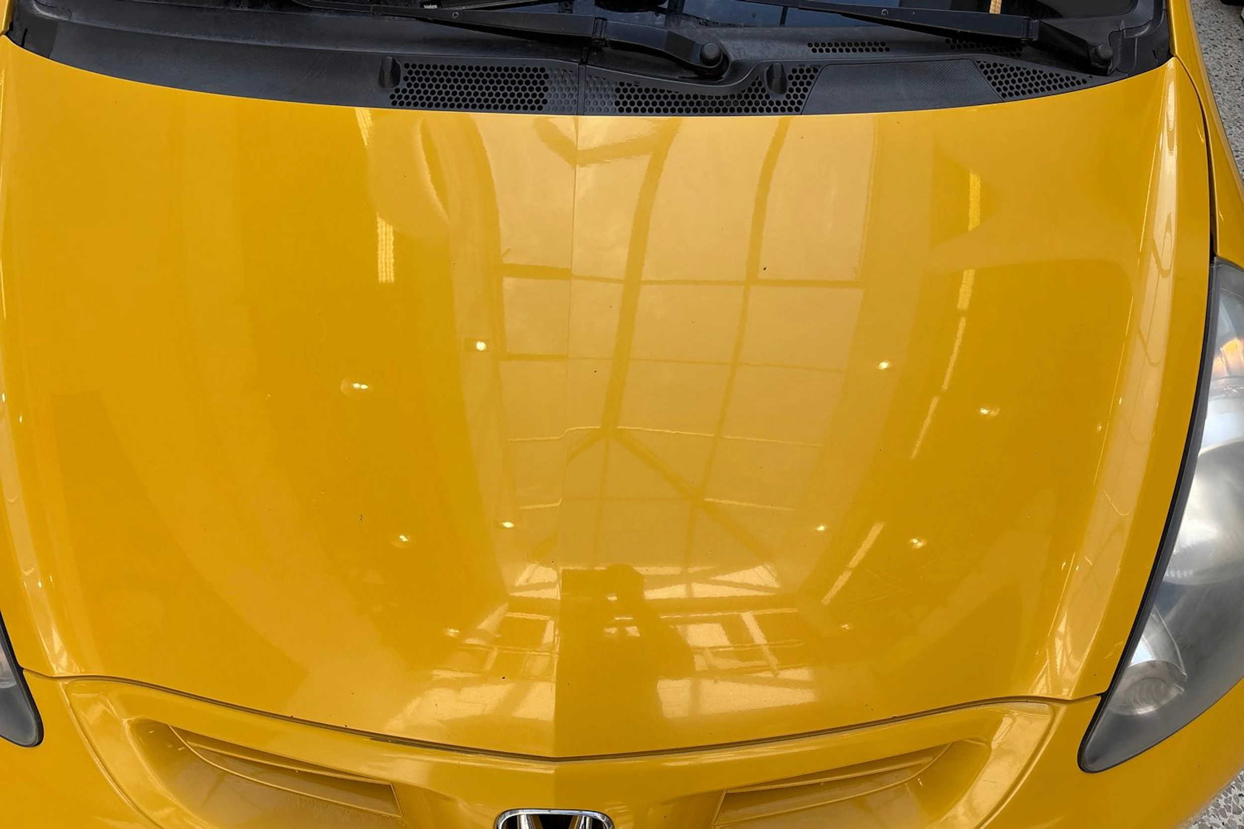 keltainen Honda Jazz 2007 kuva 27.
