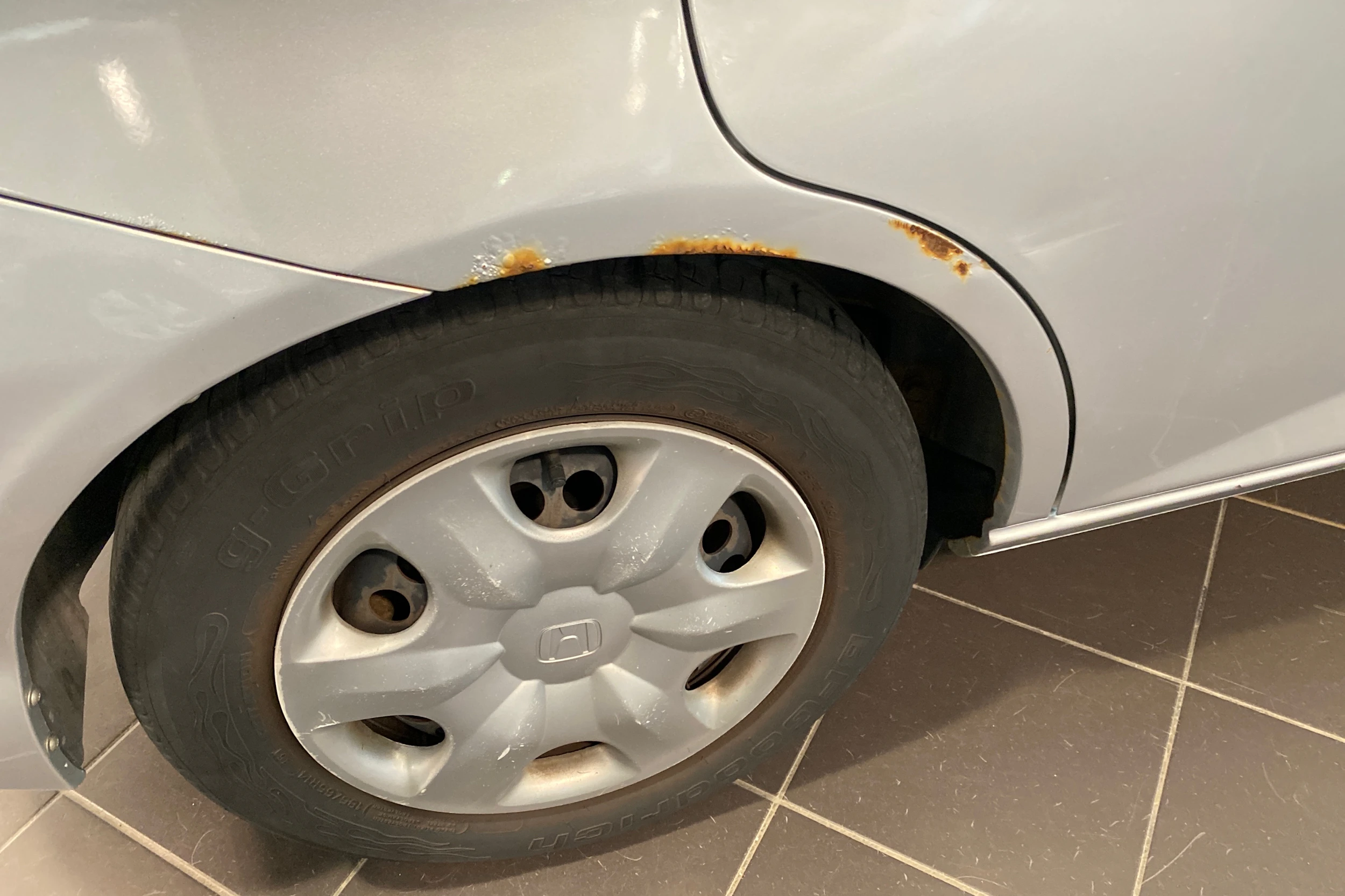 harmaa Honda Jazz 2008 kuva 22.