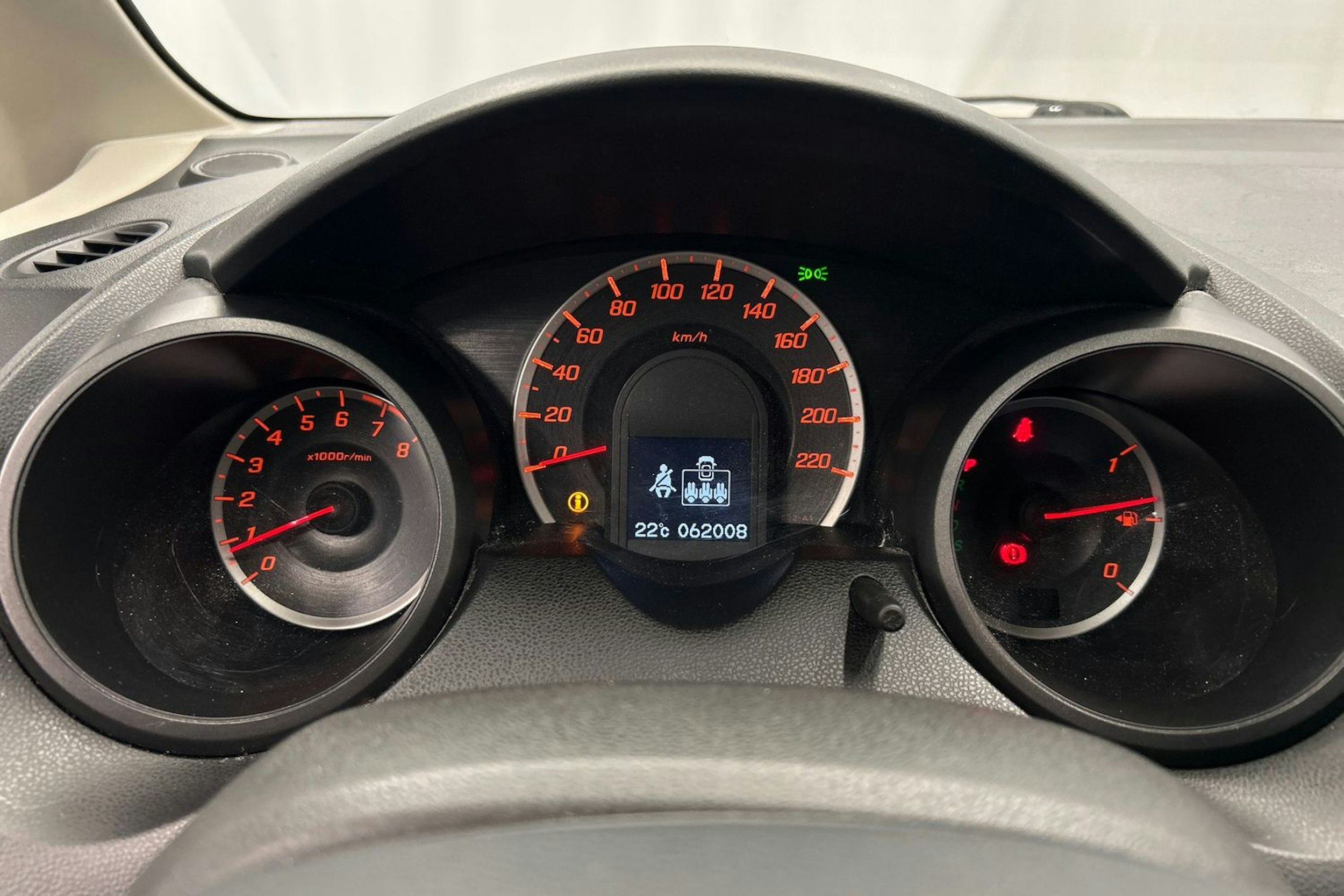 ruskea (beige) Honda Jazz 2011 kuva 18.