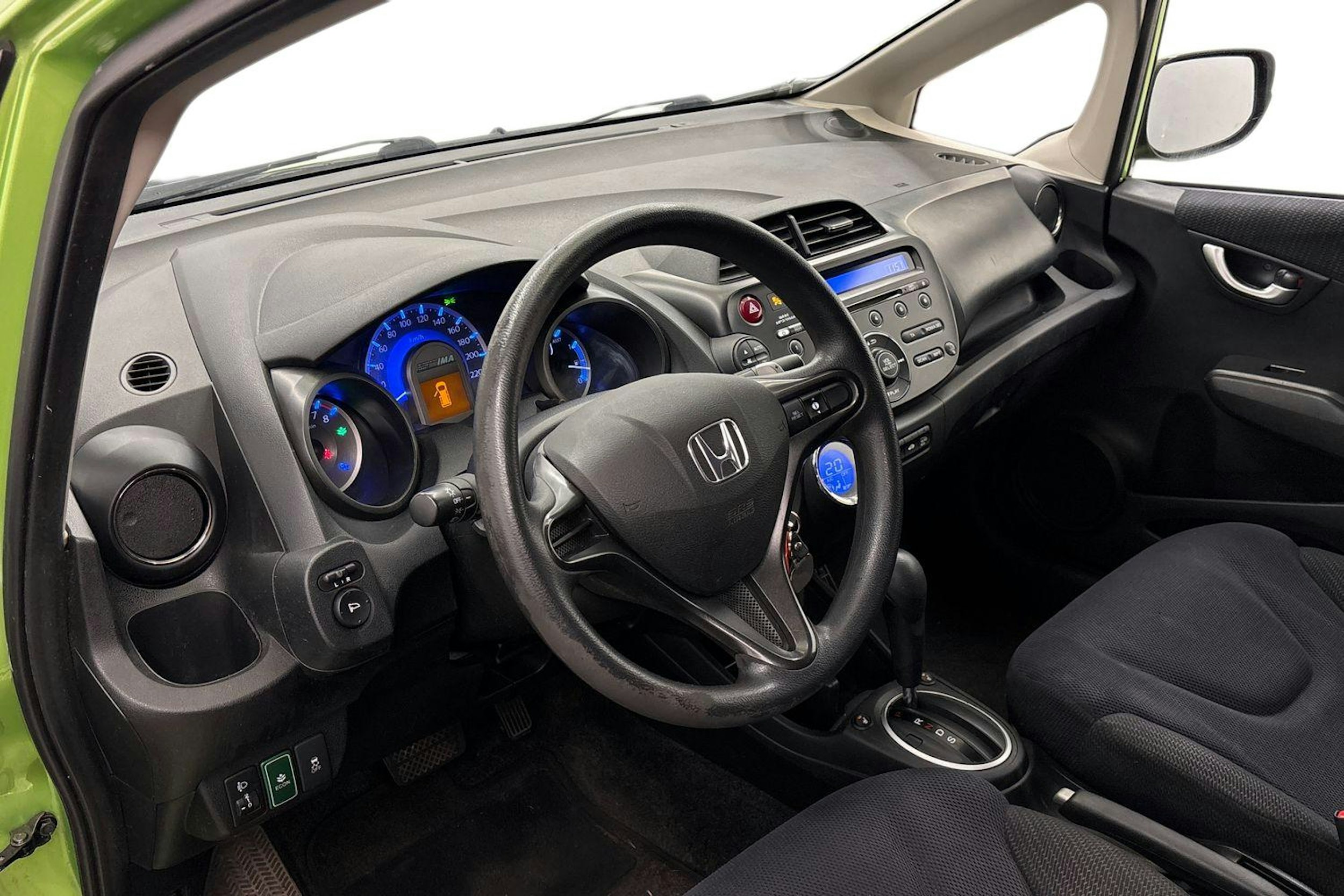 met. vihreä Honda Jazz 2012 kuva 7.