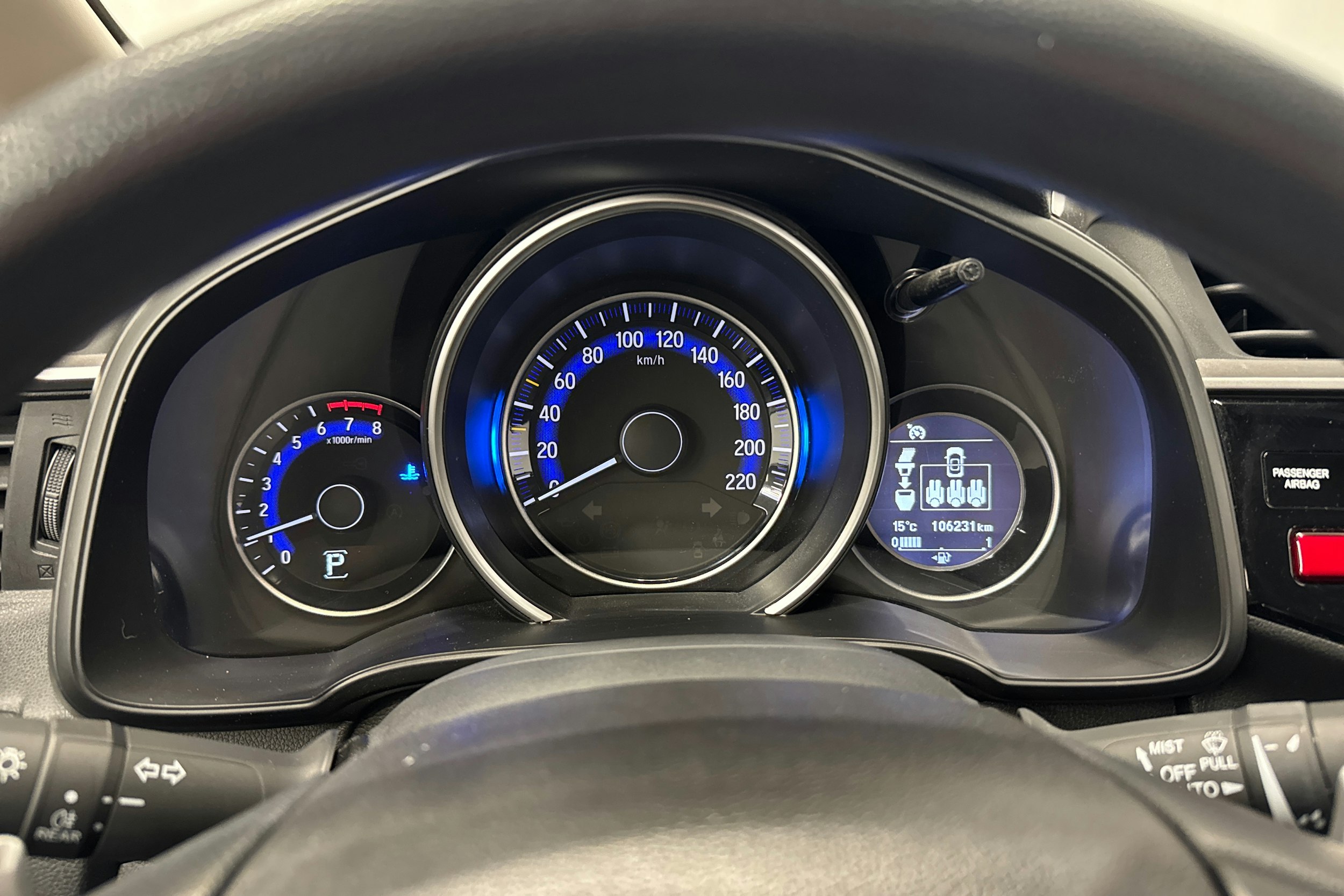 punainen Honda Jazz 2016 kuva 19.