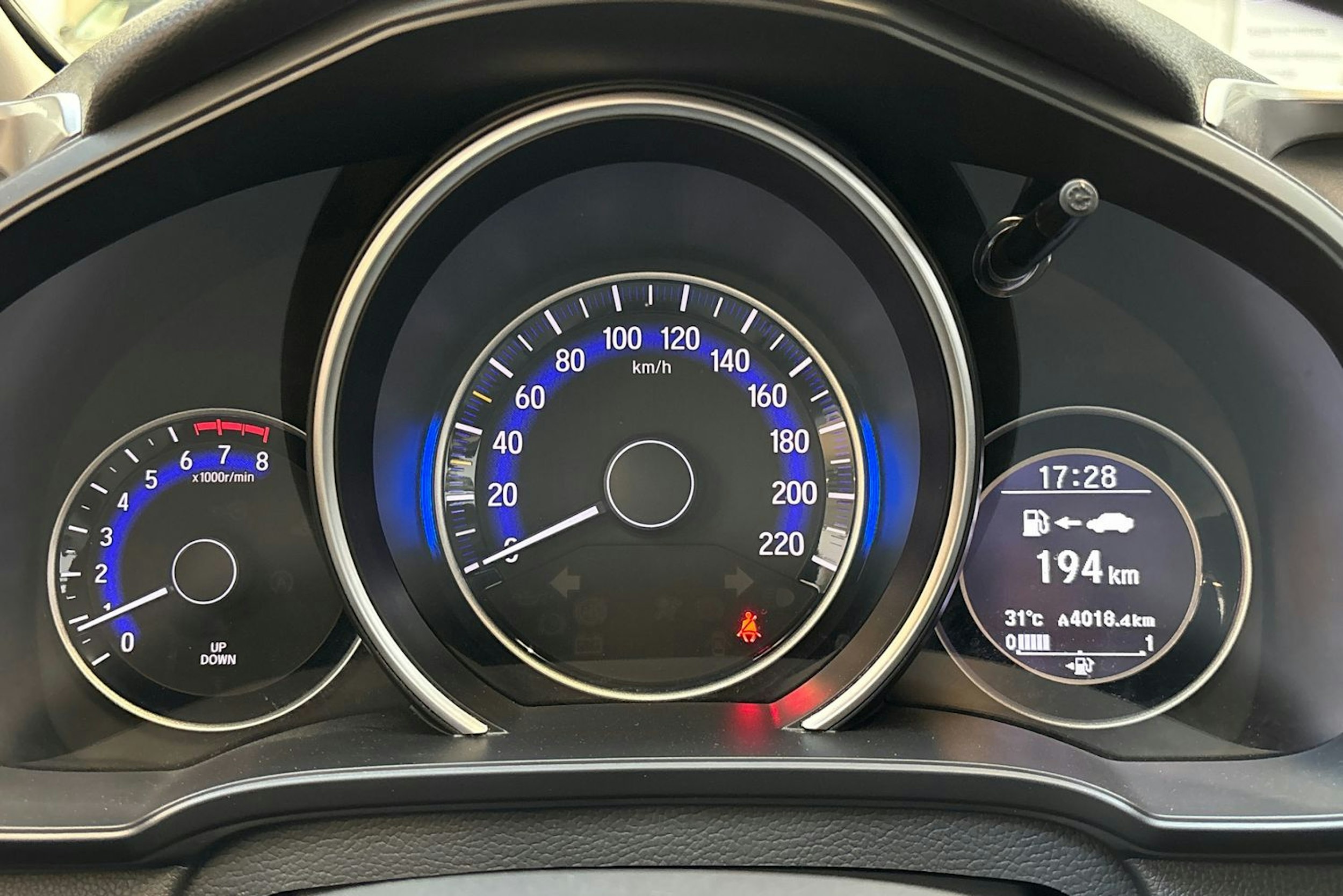 sininen Honda Jazz 2017 kuva 15.