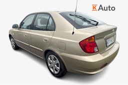 Ruskea (beige) Hyundai Accent 2006 kuva 2.