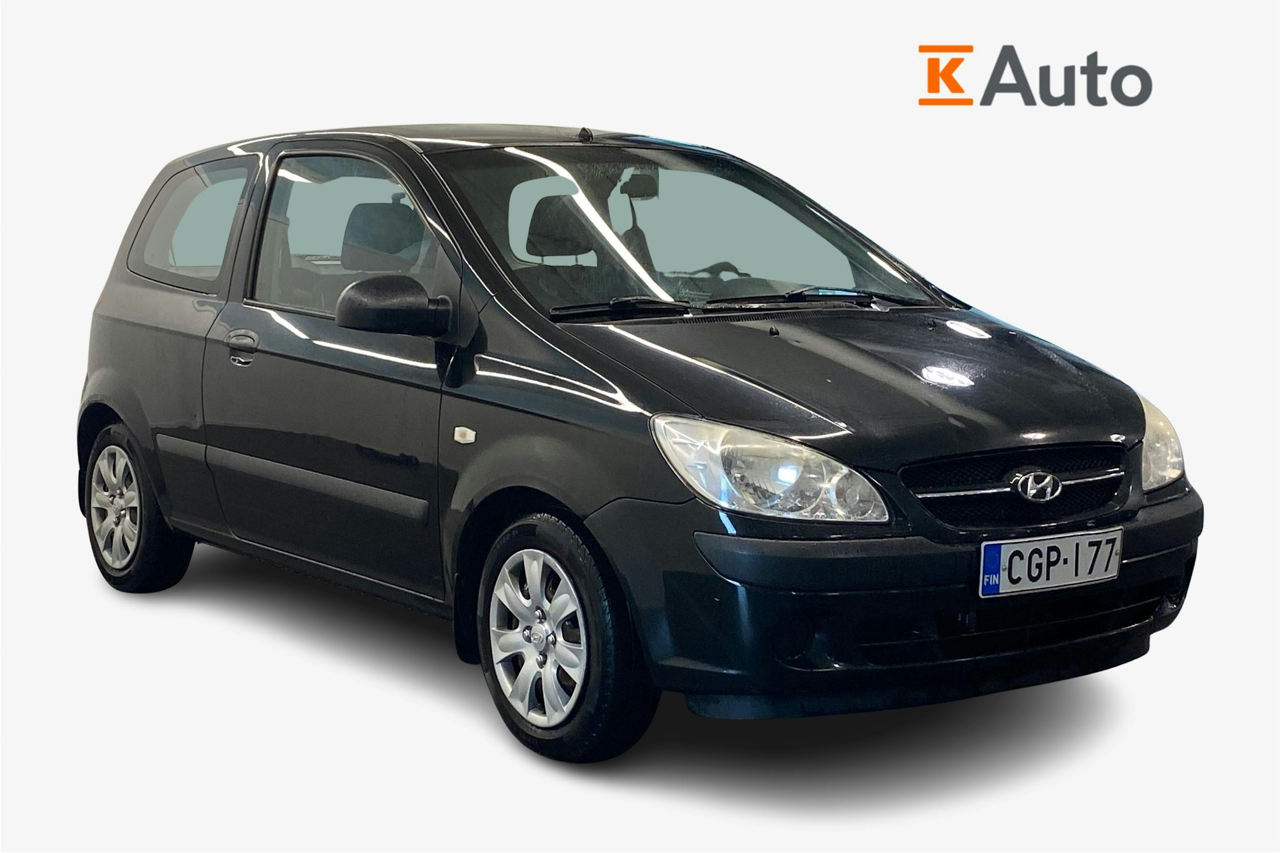 Musta Hyundai Getz 2007 kuva 1.