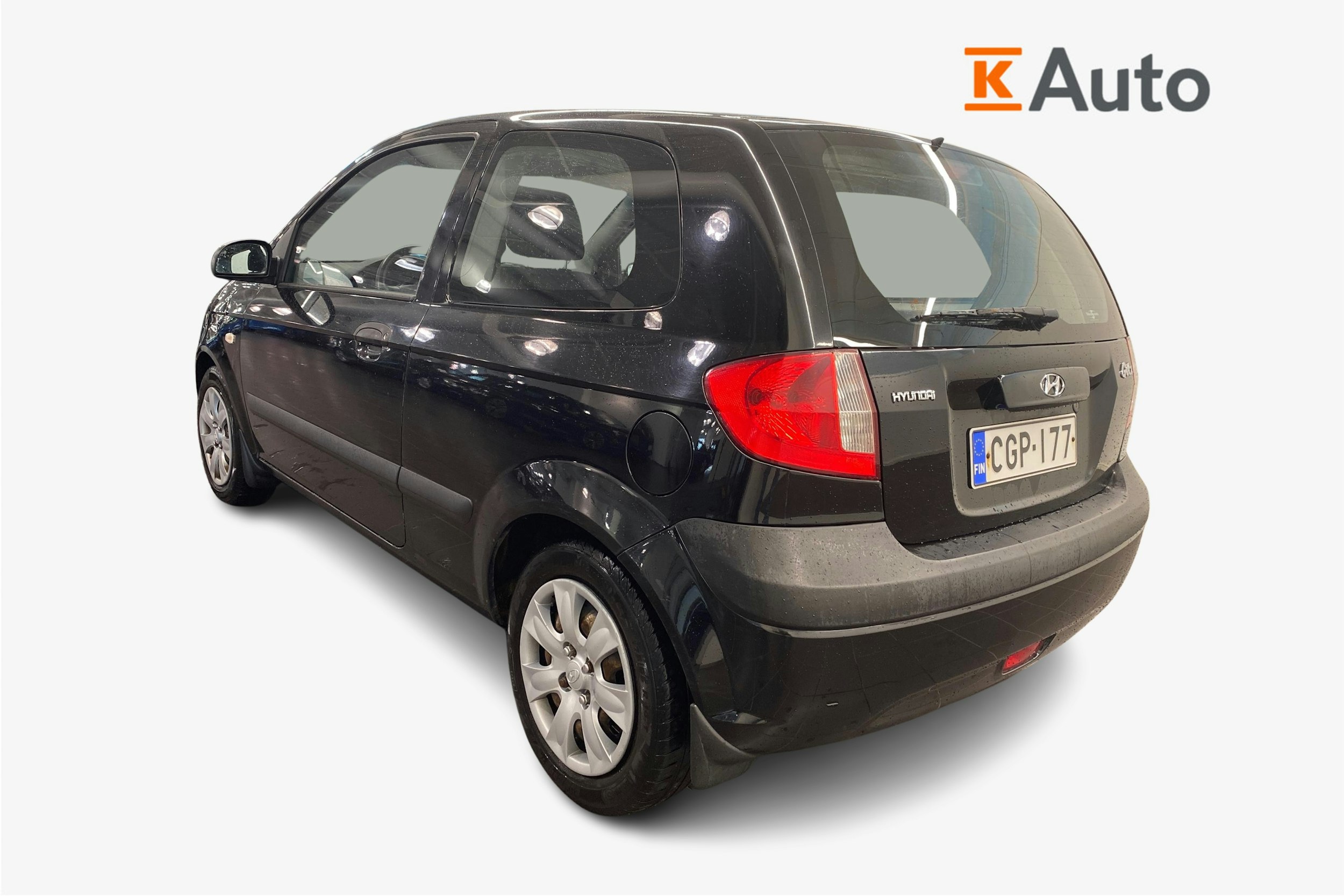 Musta Hyundai Getz 2007 kuva 2.