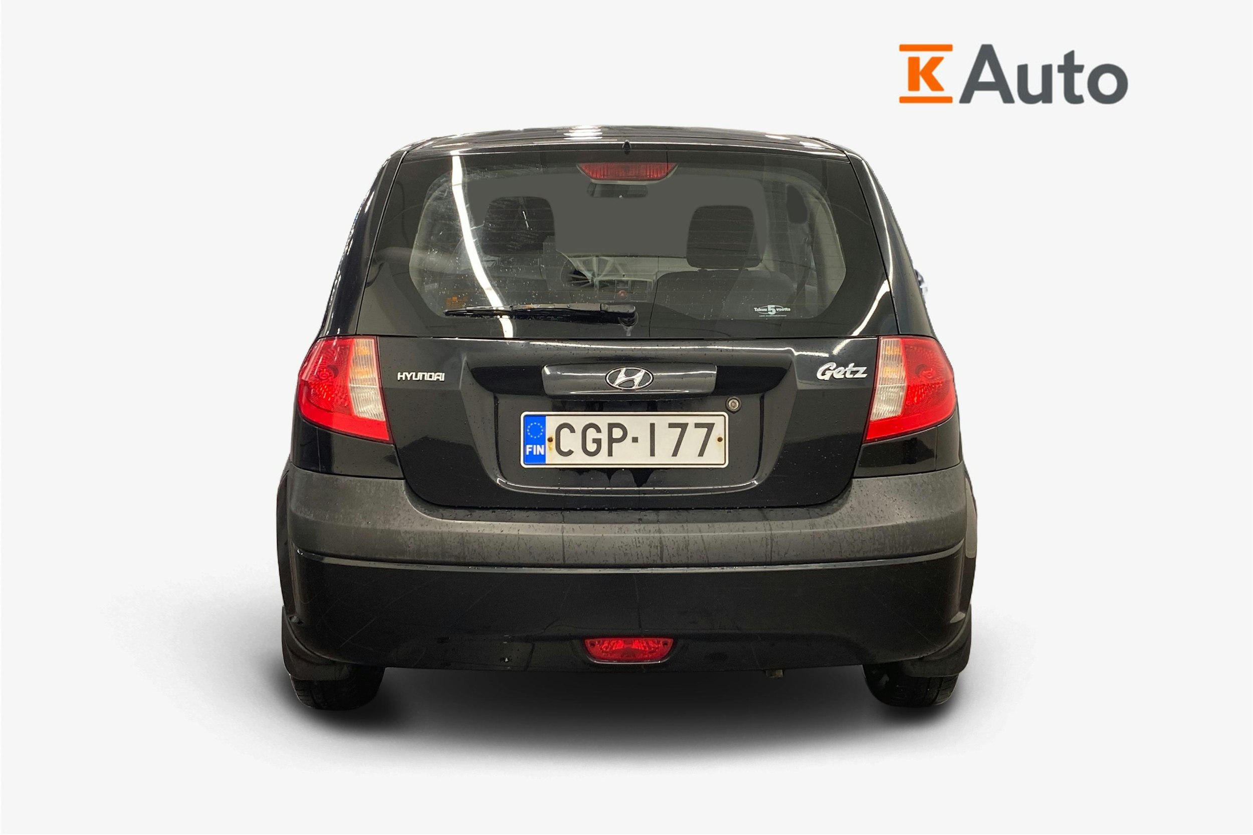 Musta Hyundai Getz 2007 kuva 3.