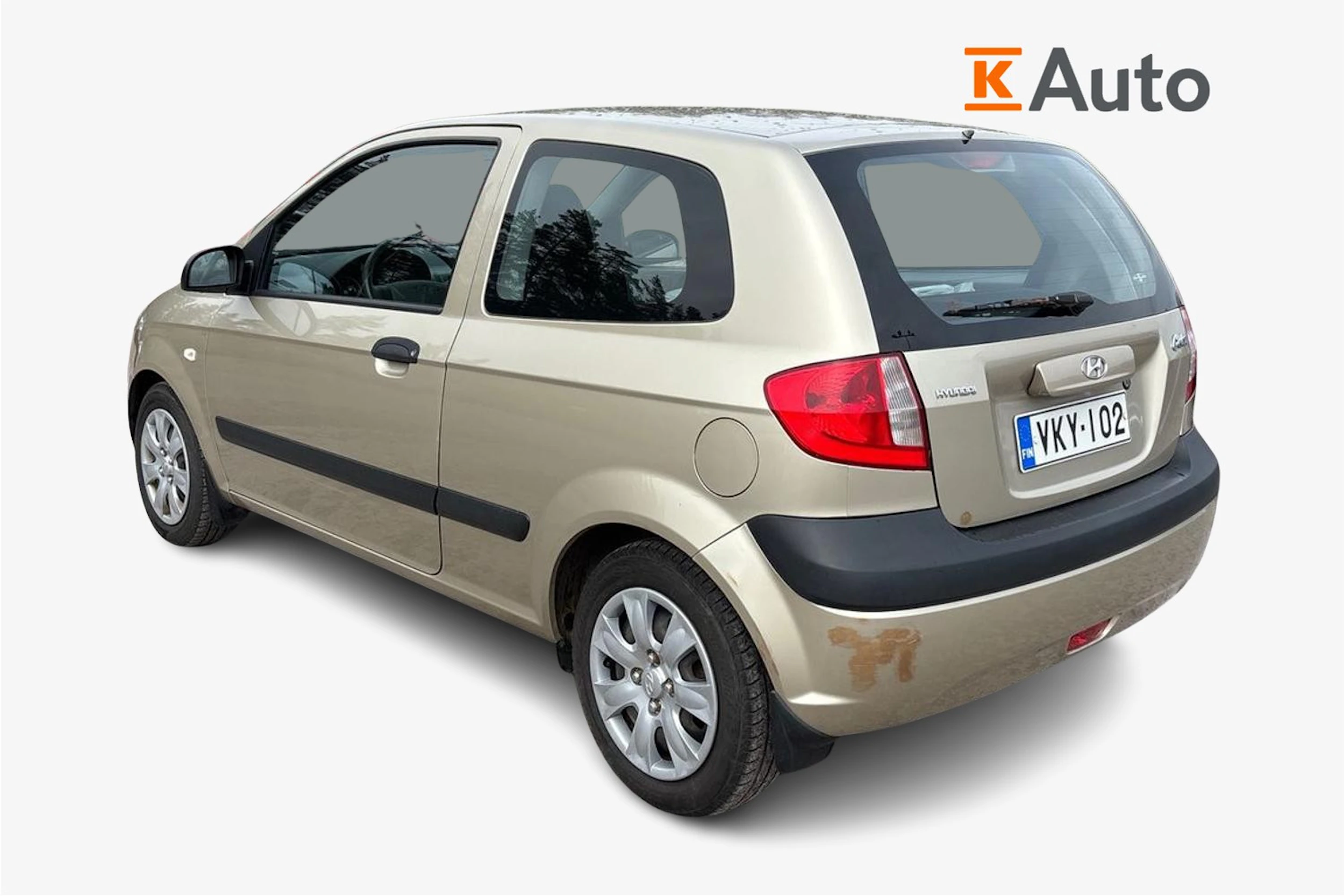 ruskea (beige) Hyundai Getz 2007 kuva 2.