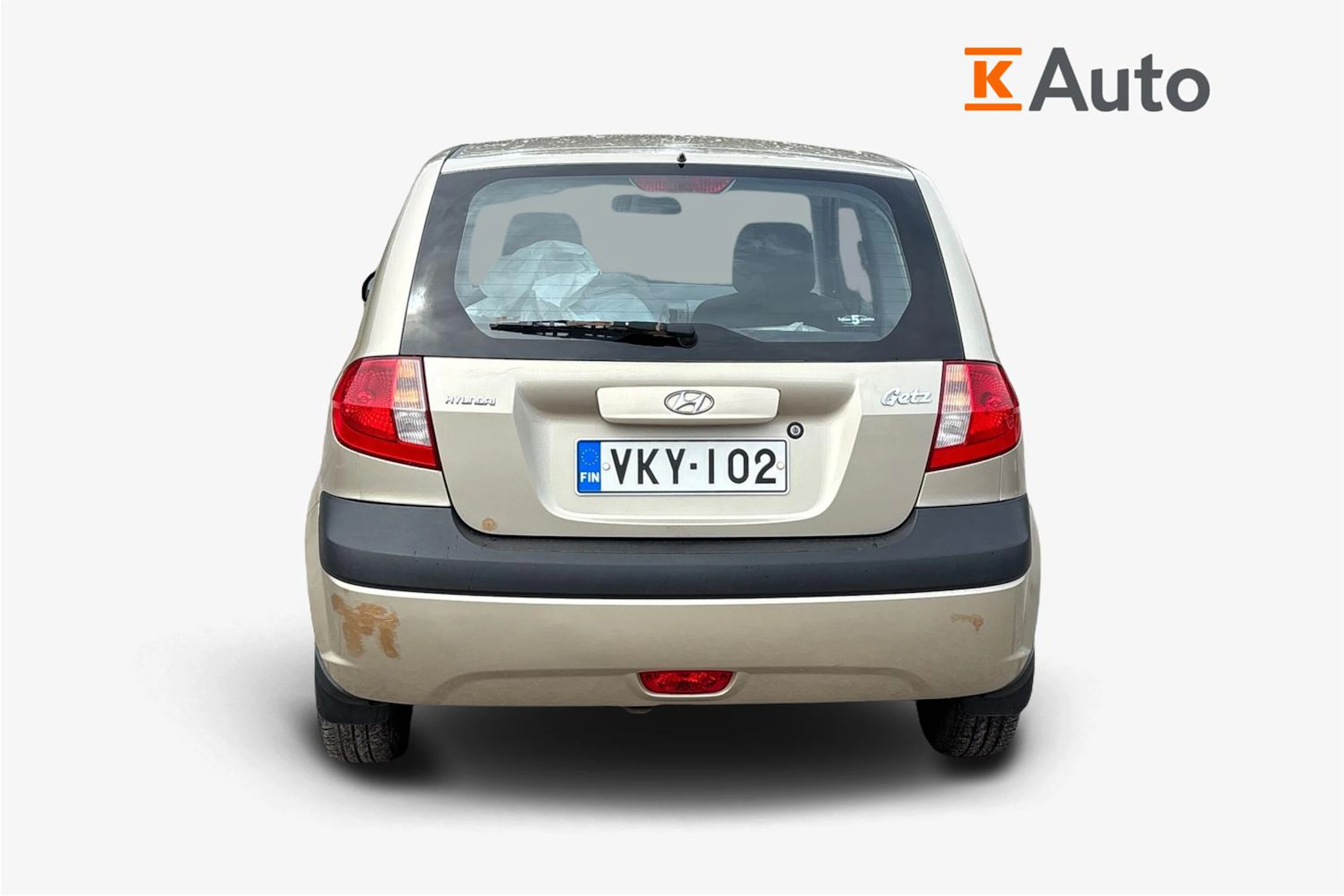 ruskea (beige) Hyundai Getz 2007 kuva 3.