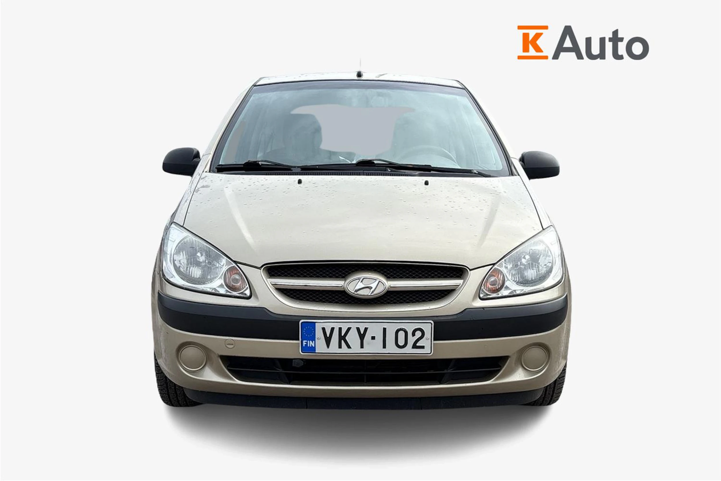 ruskea (beige) Hyundai Getz 2007 kuva 4.