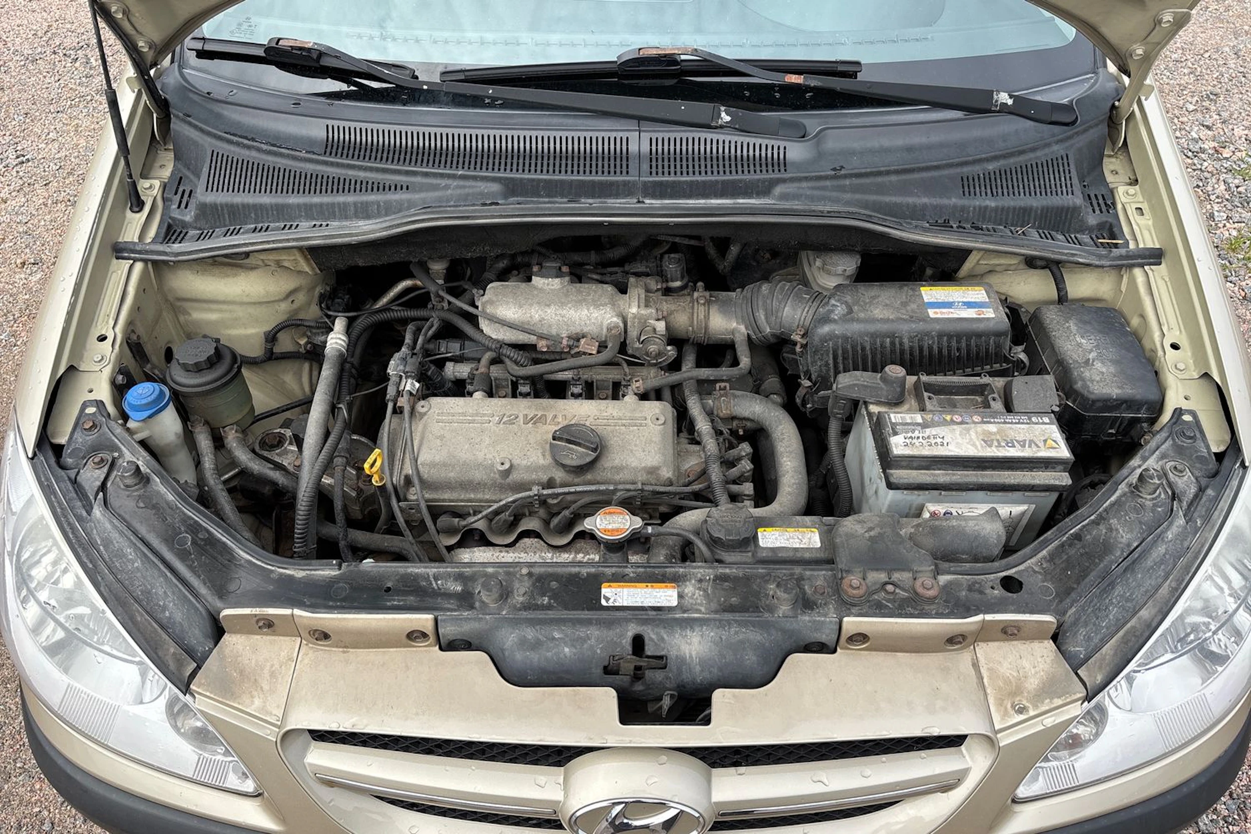 ruskea (beige) Hyundai Getz 2007 kuva 25.