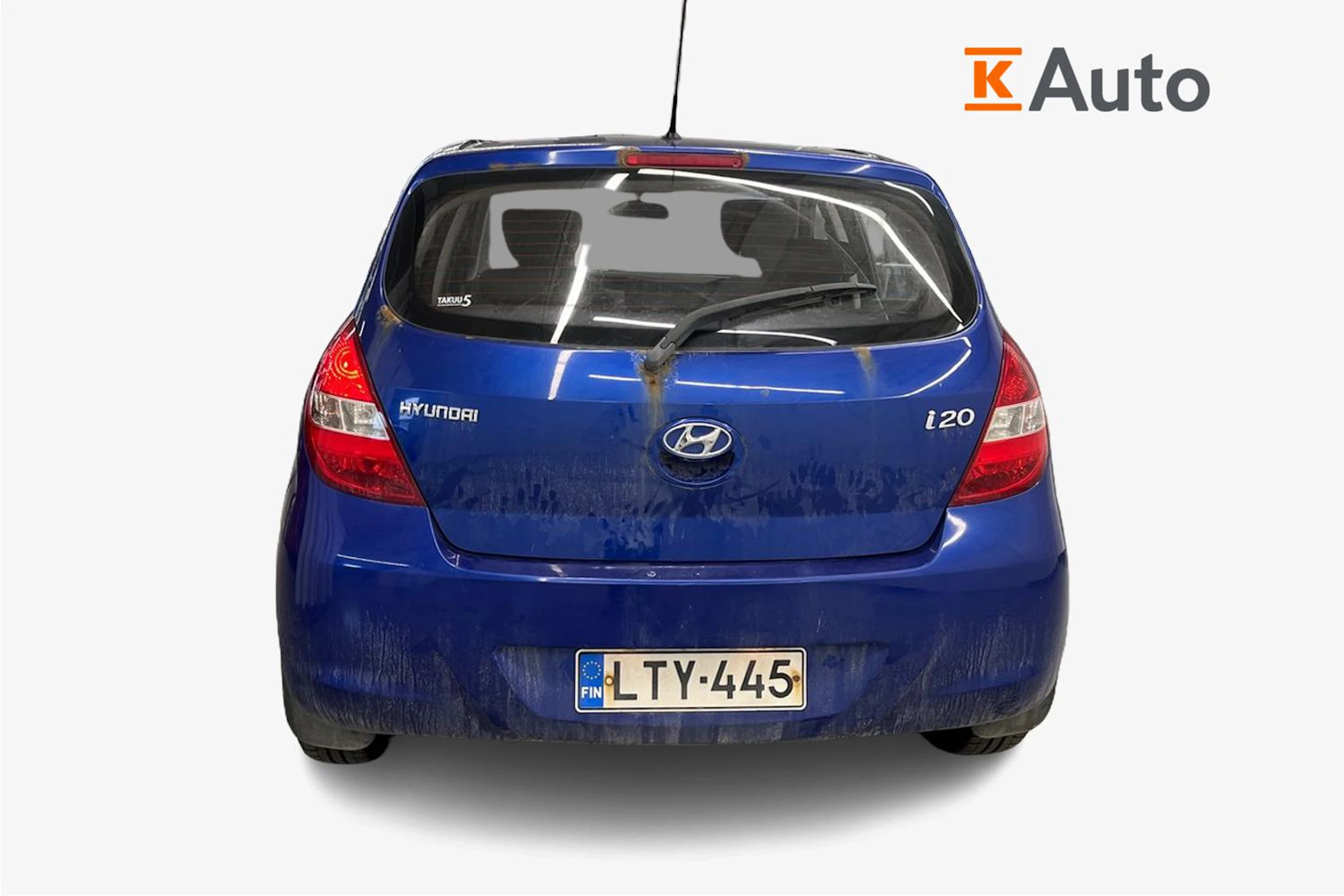 sininen Hyundai i20 2009 kuva 4.