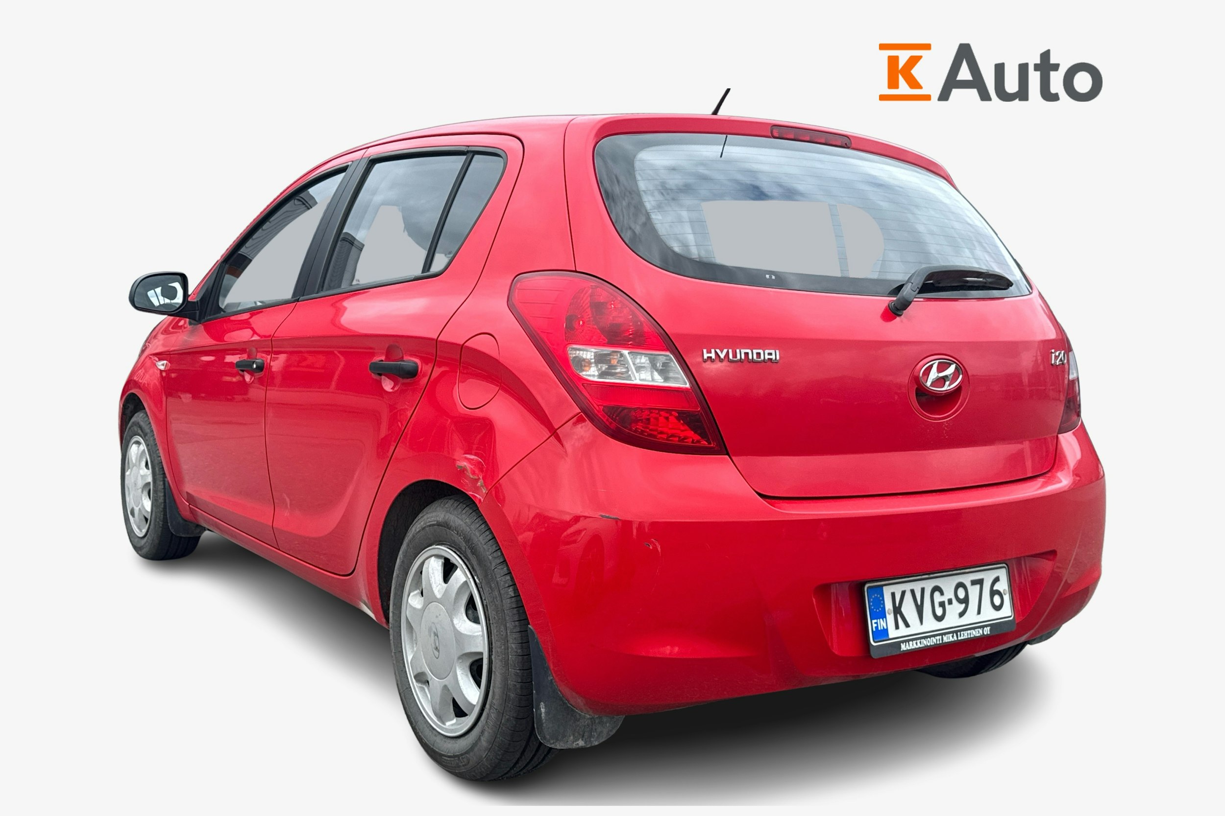 punainen Hyundai i20 2010 kuva 2.
