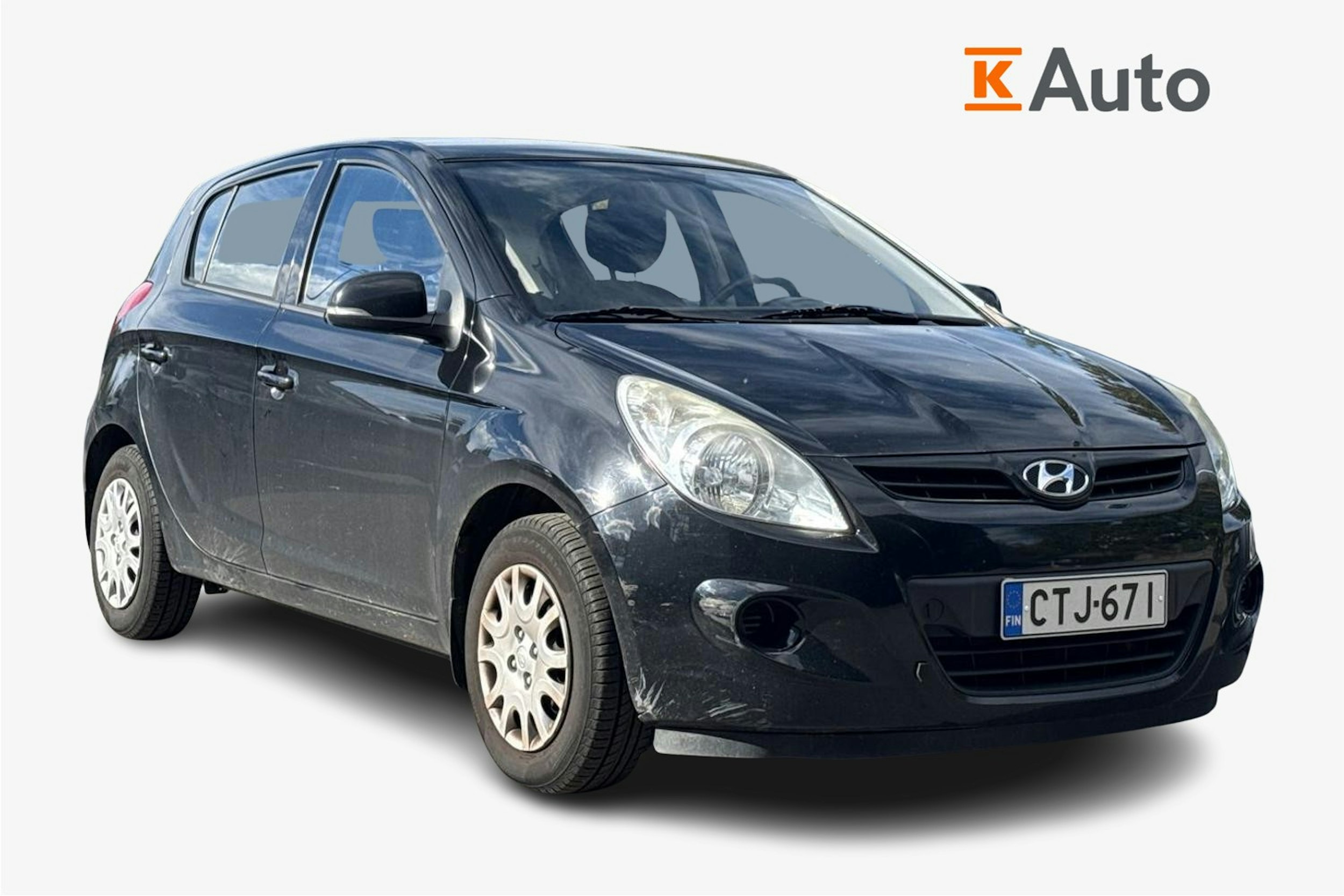 Musta Hyundai i20 2011 kuva 1.