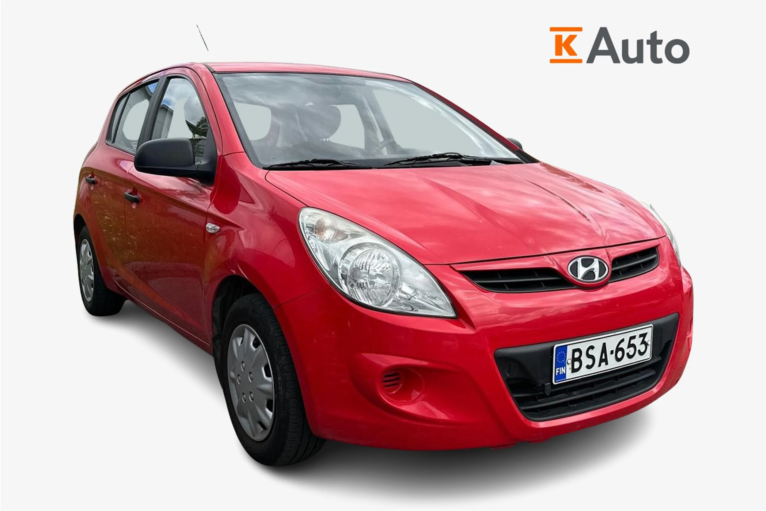 Punainen Hyundai i20 2012 kuva 1.