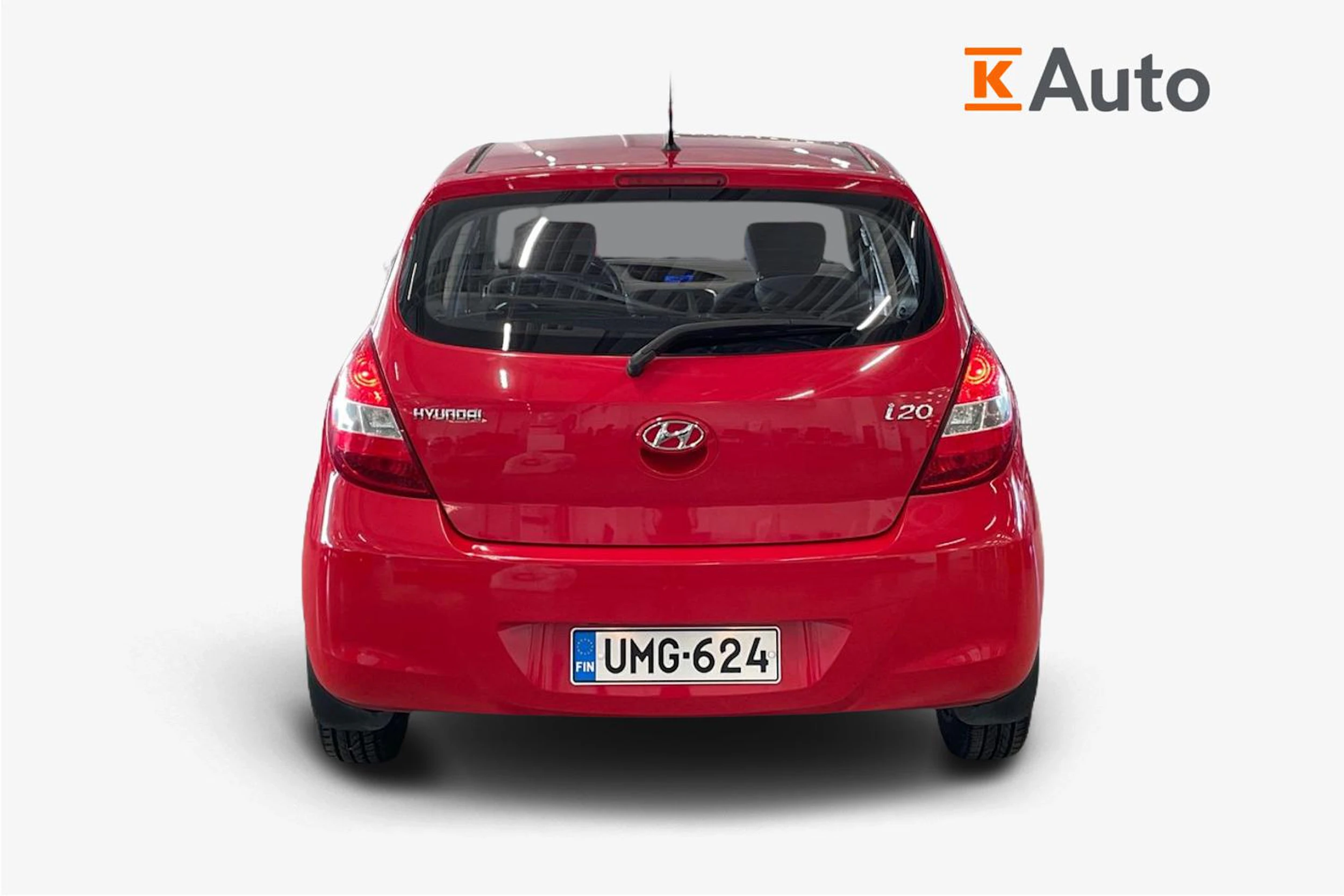 punainen Hyundai i20 2012 kuva 3.