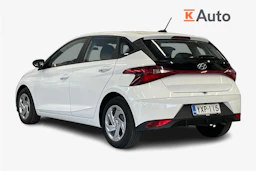 Valkoinen Hyundai i20 2022 kuva 3.