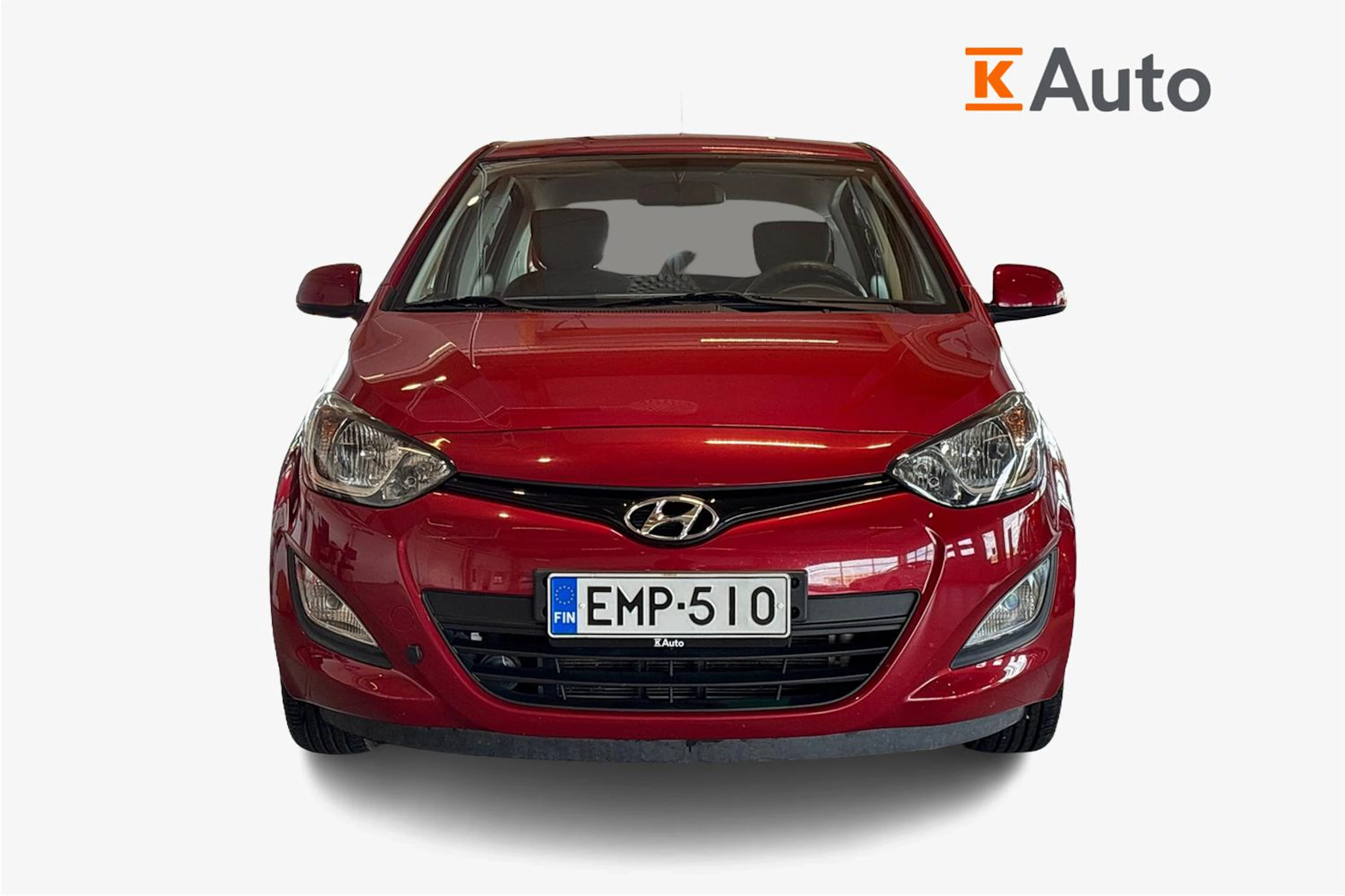 Punainen Hyundai i20 5d 2014 kuva 4.