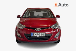 Punainen Hyundai i20 5d 2014 kuva 4.