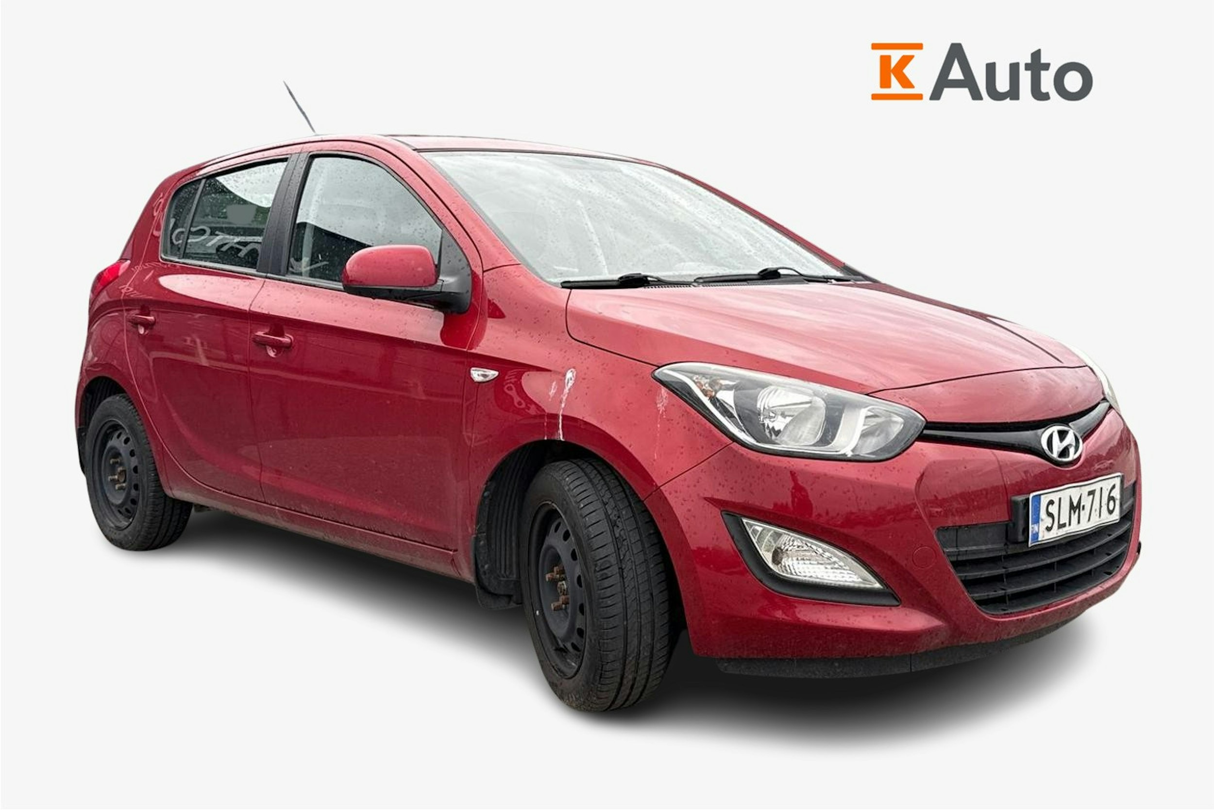 punainen Hyundai i20 5d 2014 kuva 1.