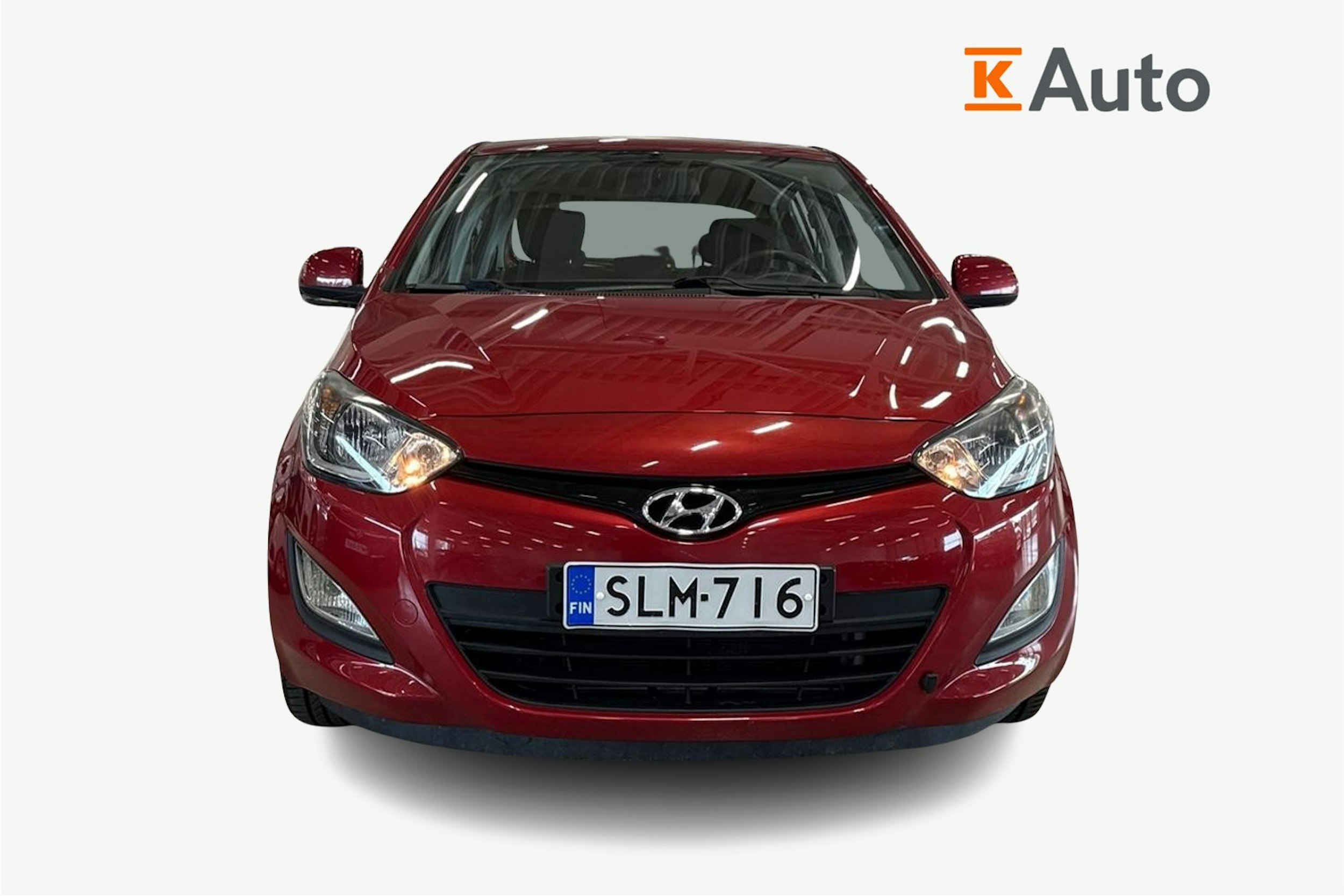 punainen Hyundai i20 5d 2014 kuva 4.