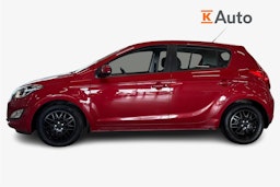 punainen Hyundai i20 5d 2014 kuva 5.