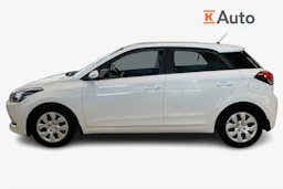 valkoinen Hyundai i20 5d 2016 kuva 7.