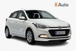 valkoinen Hyundai i20 5d 2015 kuva 1.