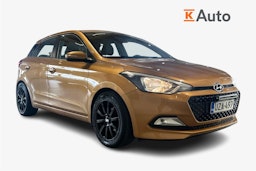 Oranssi Hyundai i20 5d 2015 kuva 1.