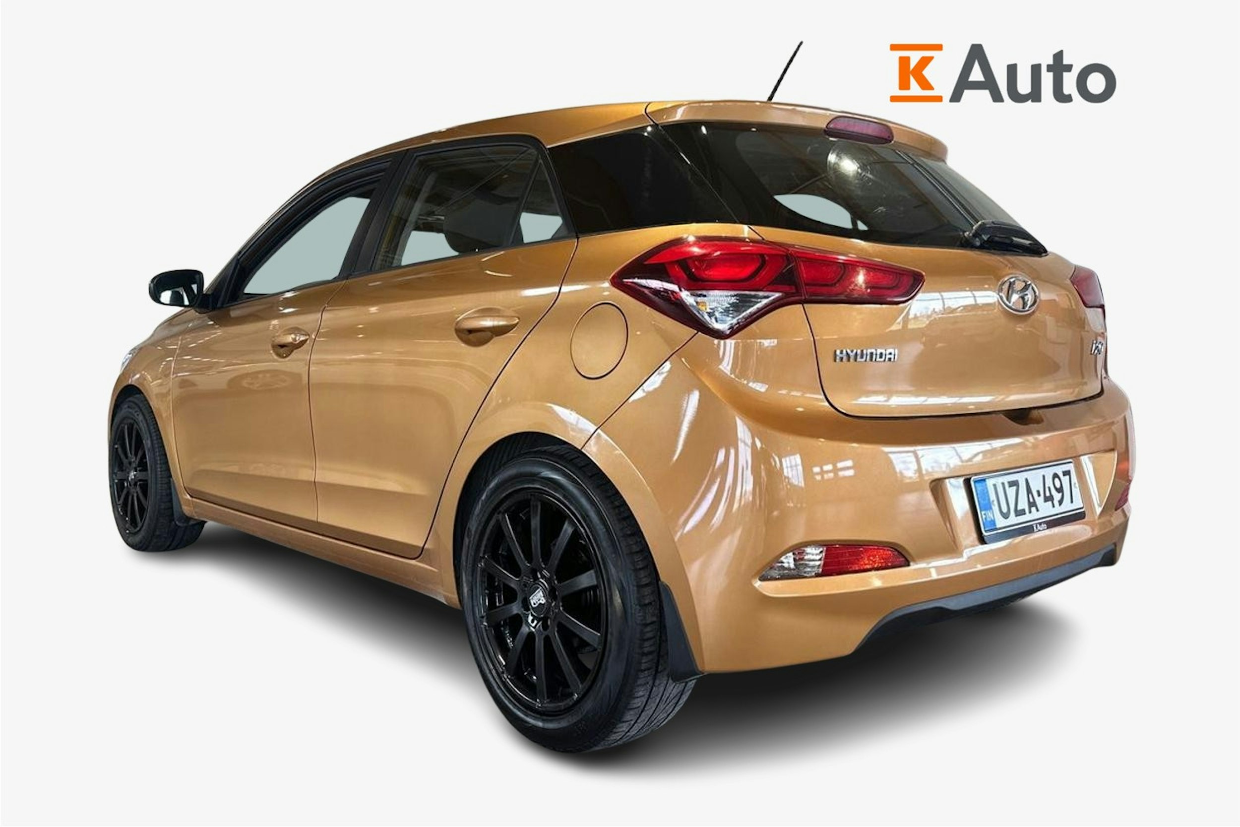 Oranssi Hyundai i20 5d 2015 kuva 2.