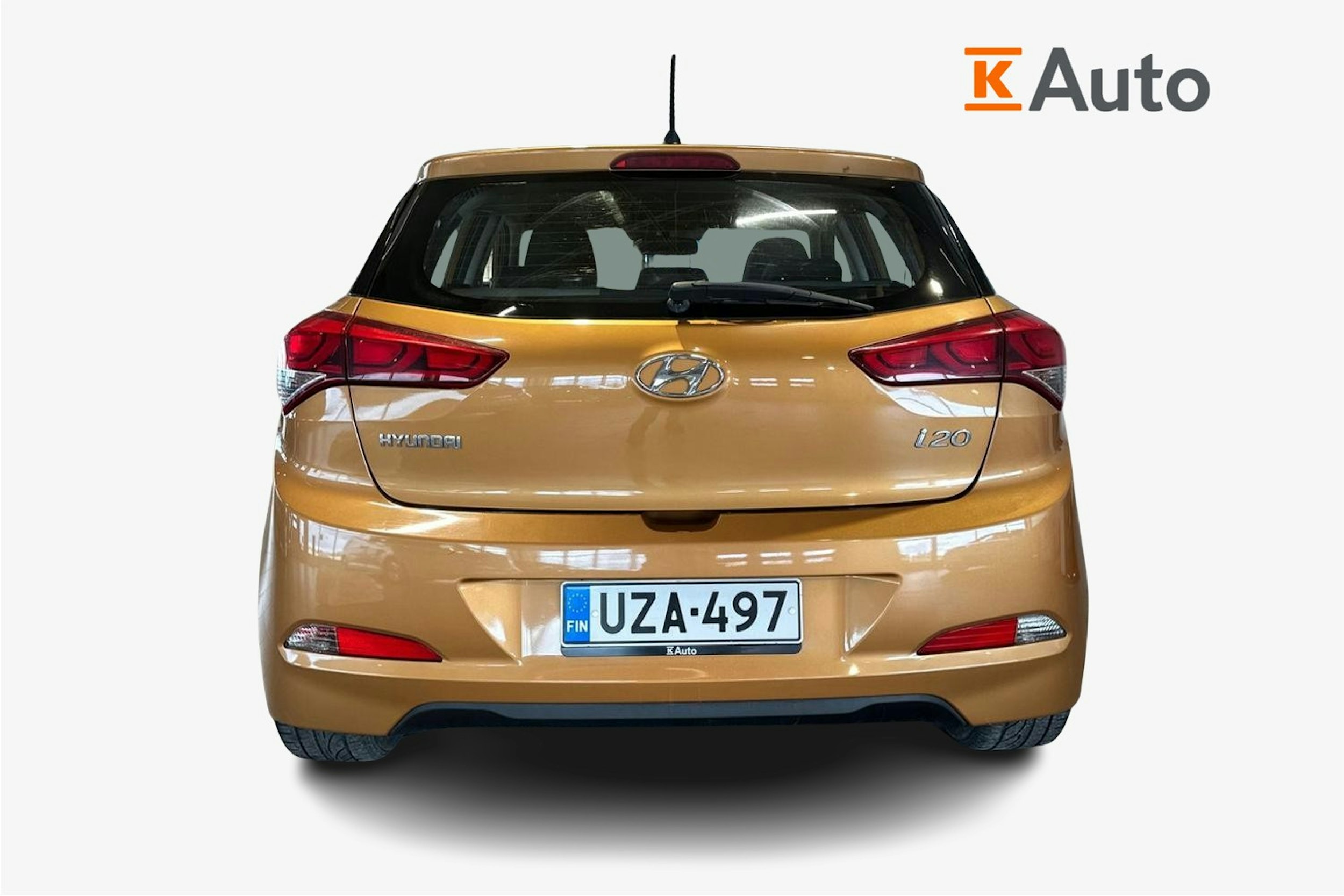 Oranssi Hyundai i20 5d 2015 kuva 3.