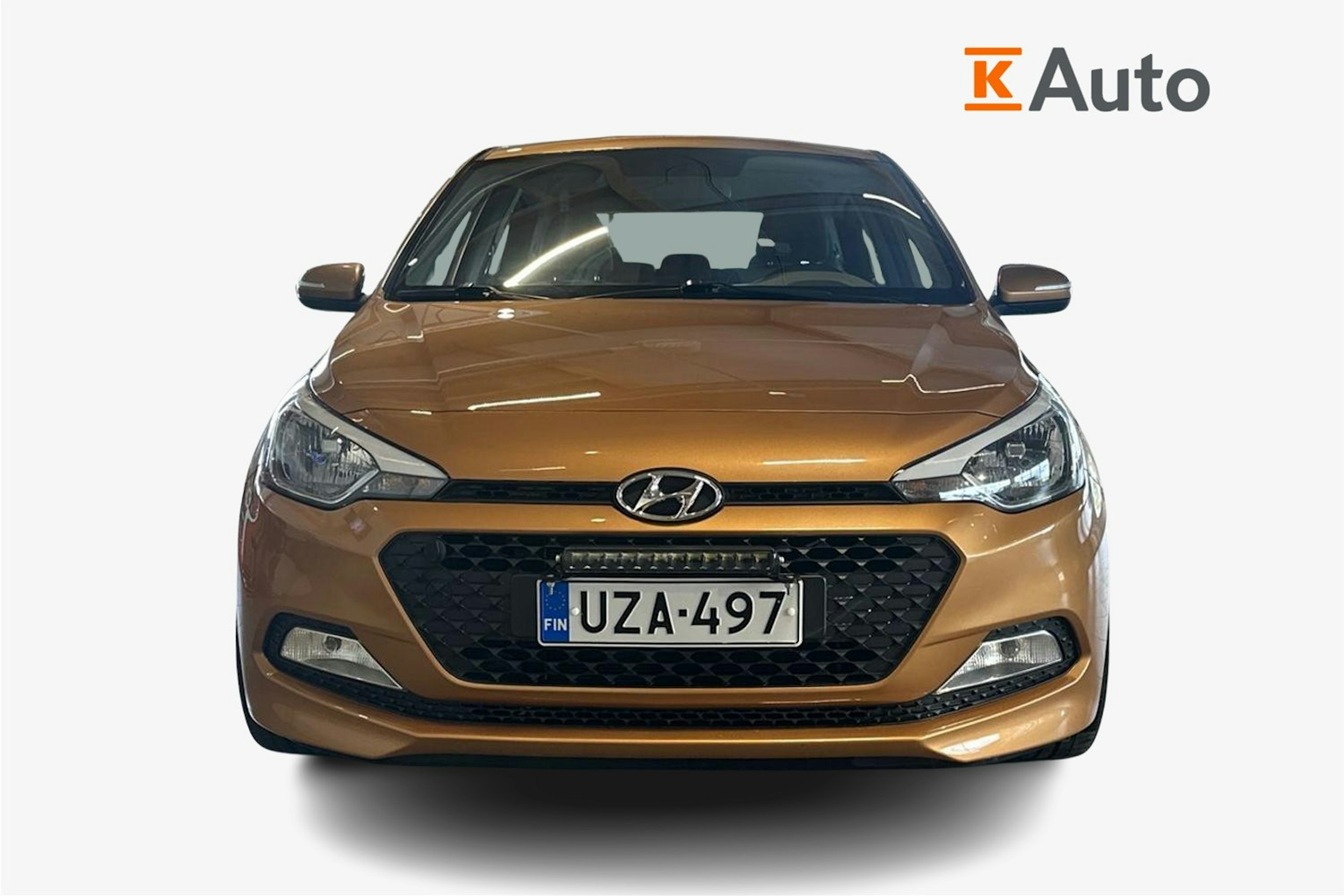 Oranssi Hyundai i20 5d 2015 kuva 5.