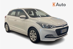 valkoinen Hyundai i20 5d 2016 kuva 1.