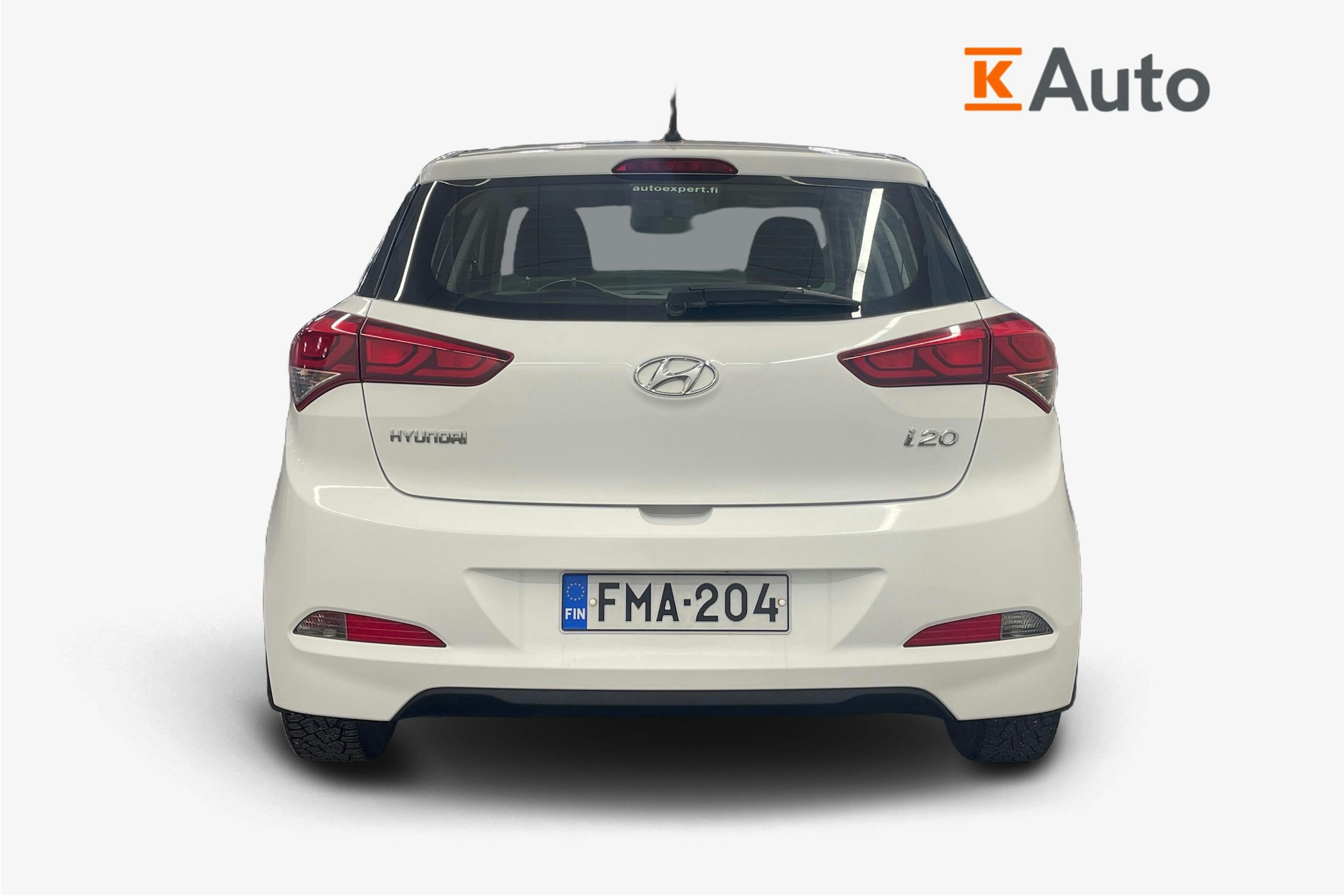 valkoinen Hyundai i20 5d 2016 kuva 3.