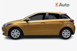 oranssi Hyundai i20 5d 2016 kuva 6.